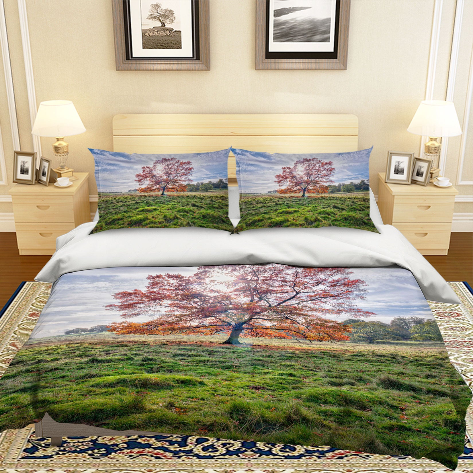 3D Lawn Mangrove 1062 Assaf Frank Bedding Bed Pillowcases Quilt