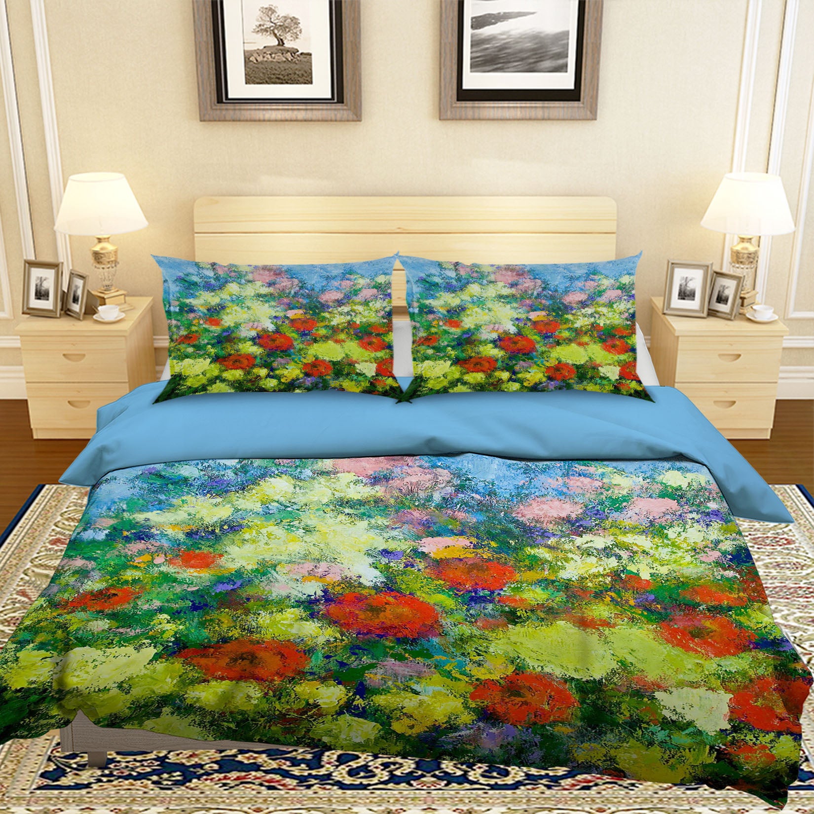 3D Garden Shower 1070 Allan P. Friedlander Bedding Bed Pillowcases Quilt