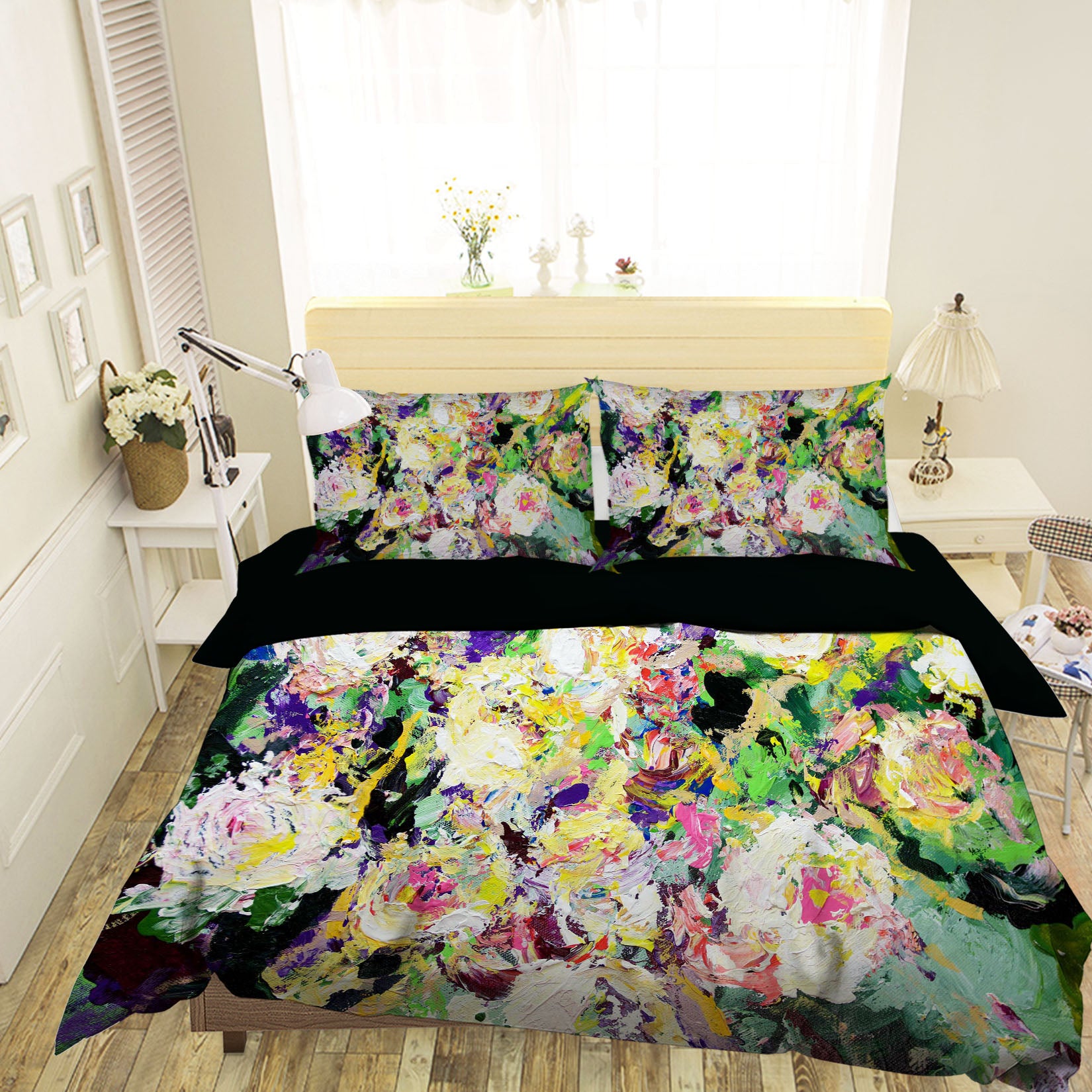 3D Garden Wind 1153 Allan P. Friedlander Bedding Bed Pillowcases Quilt