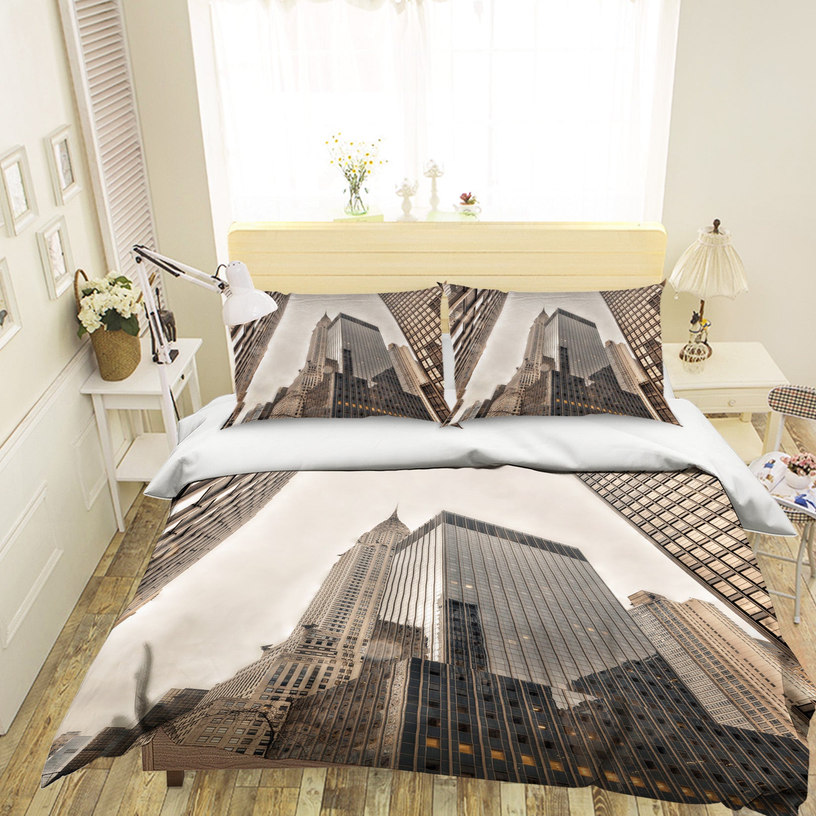 3D Glass Apartment 1032 Assaf Frank Bedding Bed Pillowcases Quilt