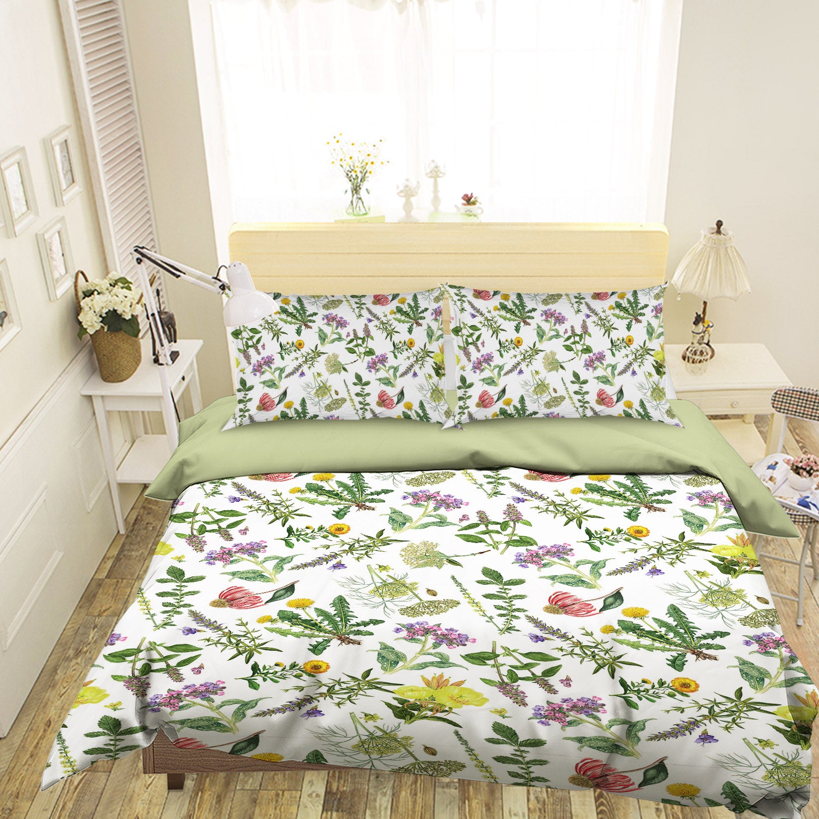 3D Color Flower 089 Uta Naumann Bedding Bed Pillowcases Quilt
