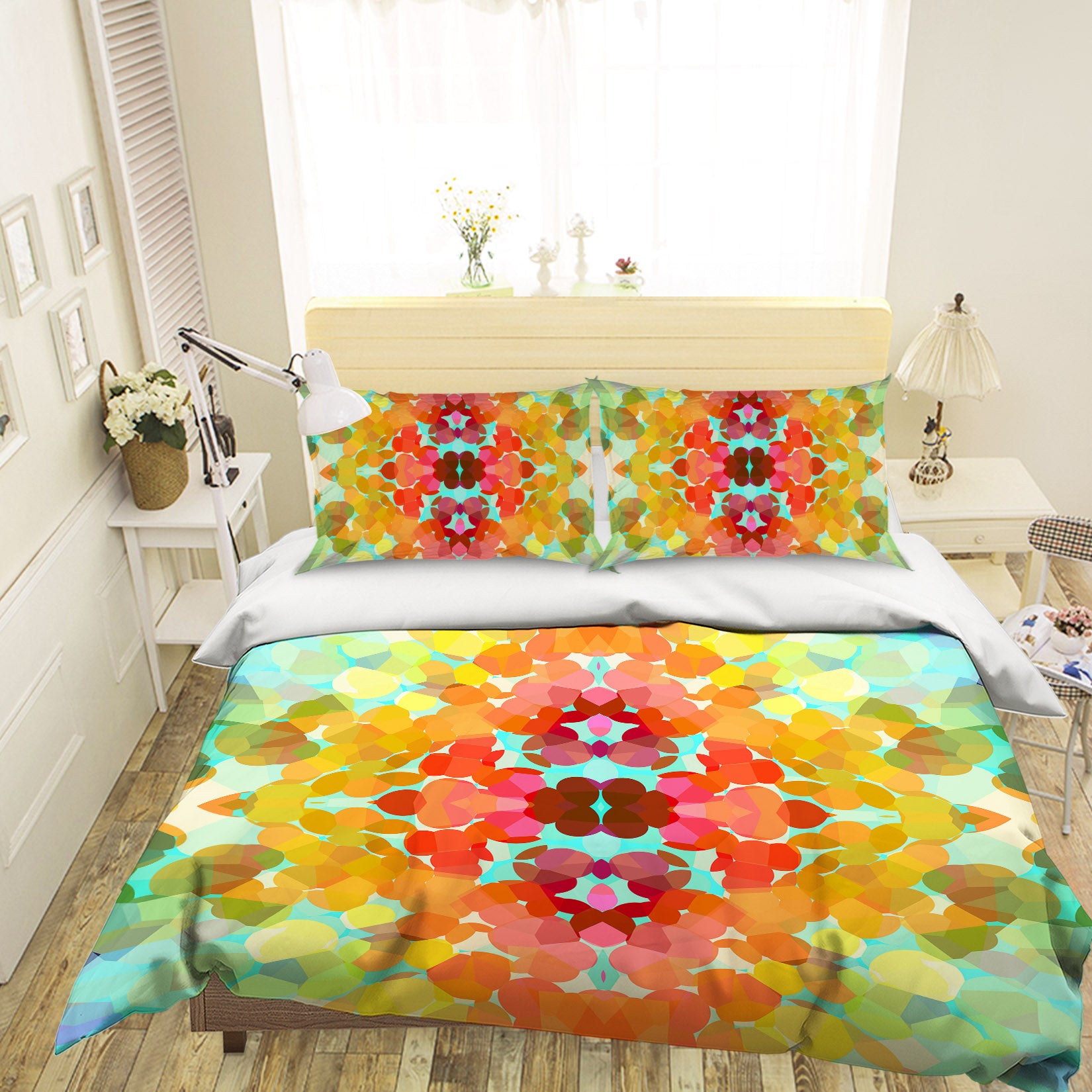 3D Colors Flower 70187 Shandra Smith Bedding Bed Pillowcases Quilt