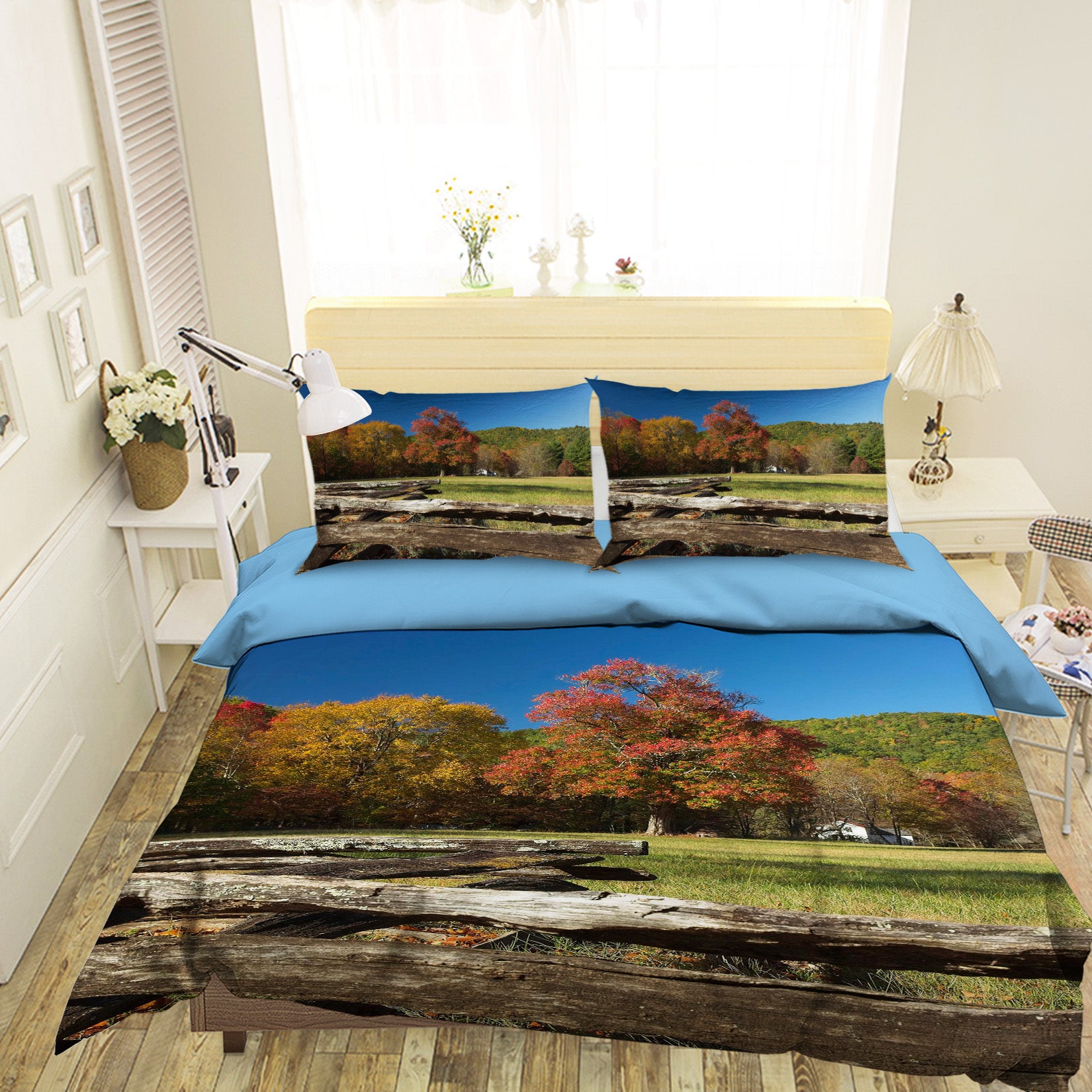 3D Natural Park 2128 Kathy Barefield Bedding Bed Pillowcases Quilt