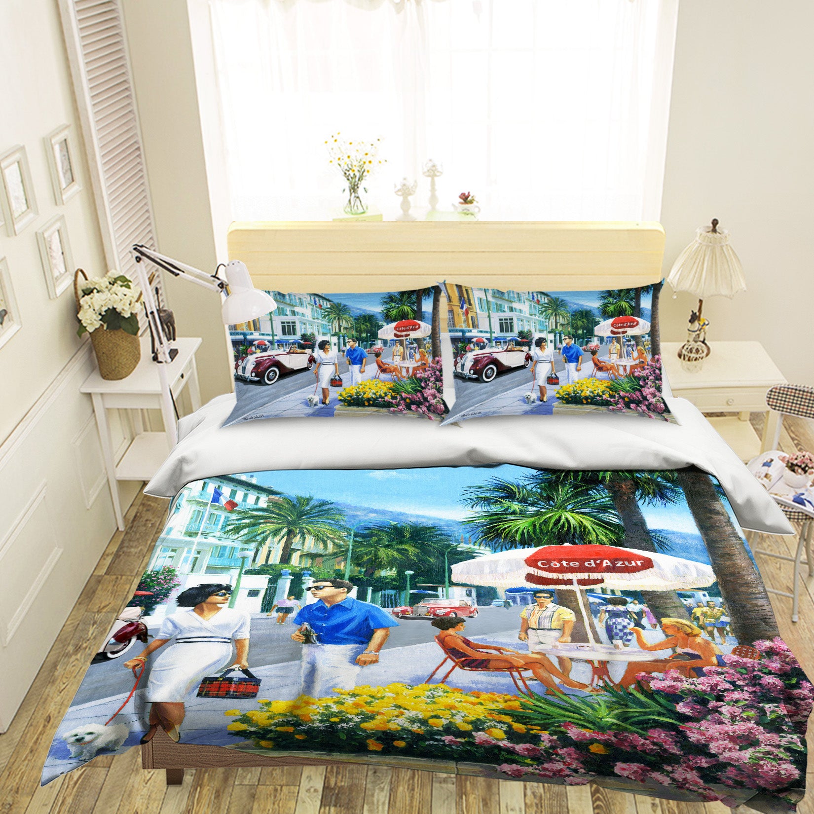 3D Beach Street 12538 Kevin Walsh Bedding Bed Pillowcases Quilt