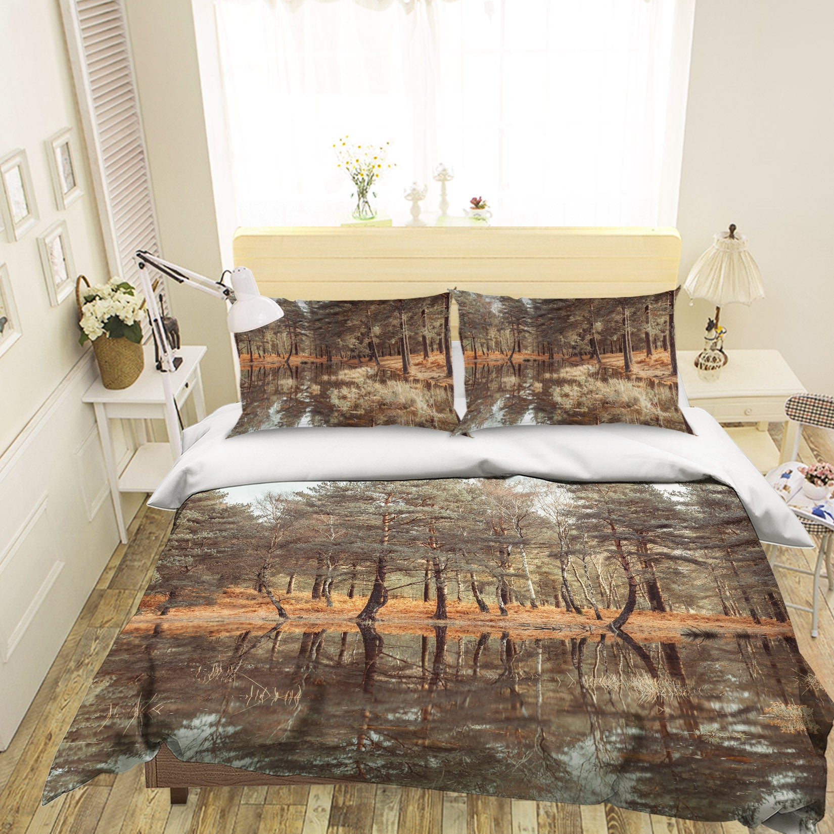 3D Clean River Water 7172 Assaf Frank Bedding Bed Pillowcases Quilt Cover Duvet Cover