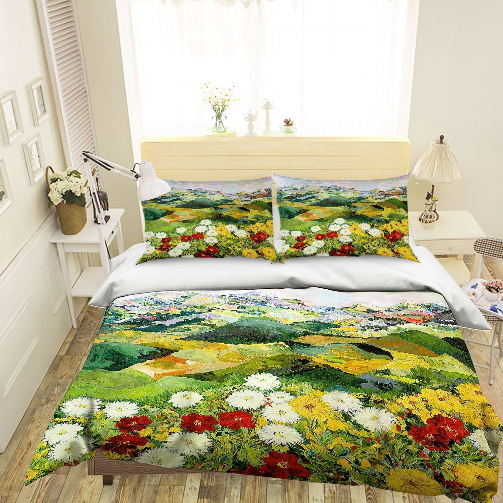 3D Flower Canyon 1022 Allan P. Friedlander Bedding Bed Pillowcases Quilt