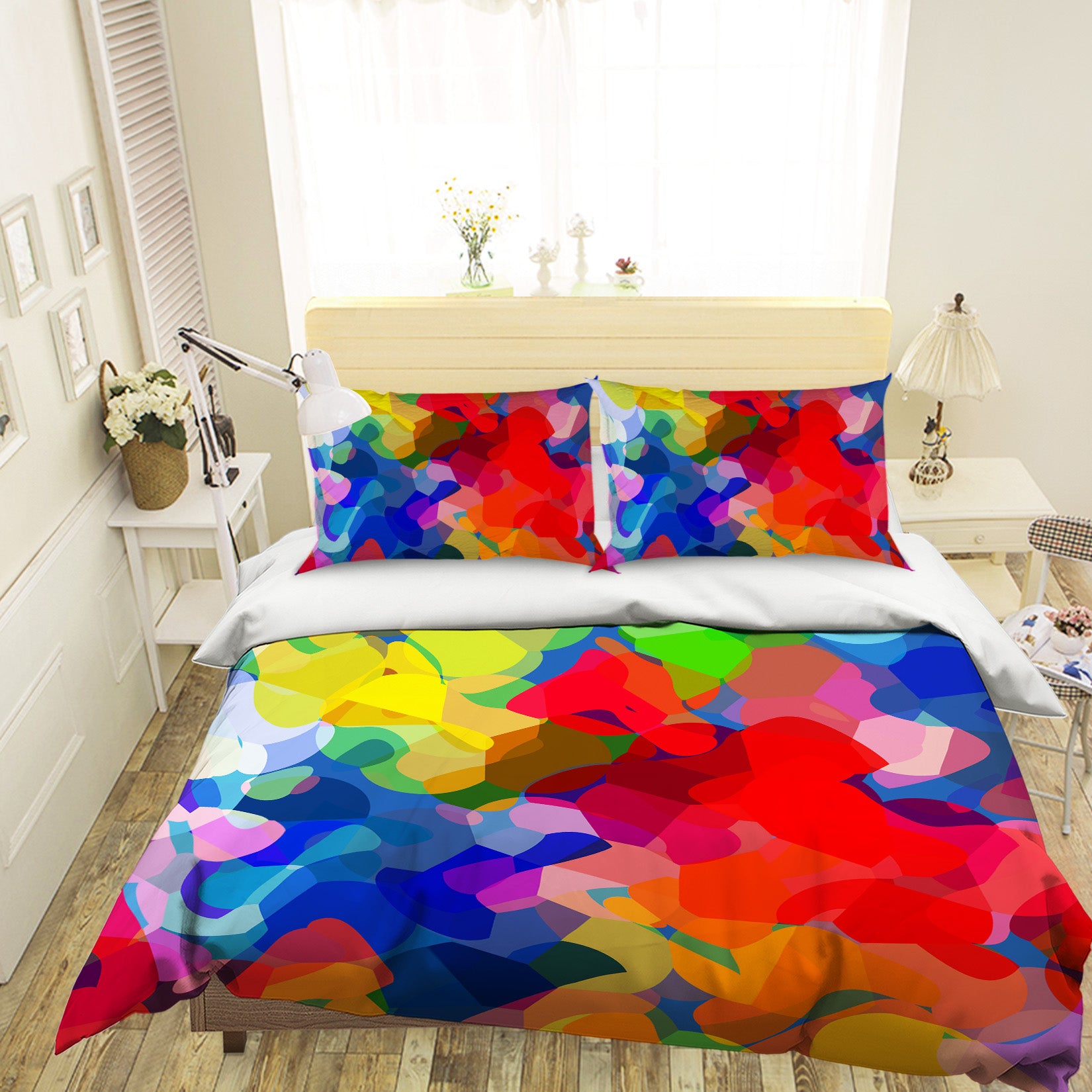 3D Color Pattern 2009 Shandra Smith Bedding Bed Pillowcases Quilt