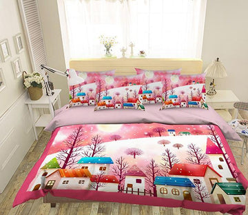 3D Snowing Day 176 Bed Pillowcases Quilt Wallpaper AJ Wallpaper 