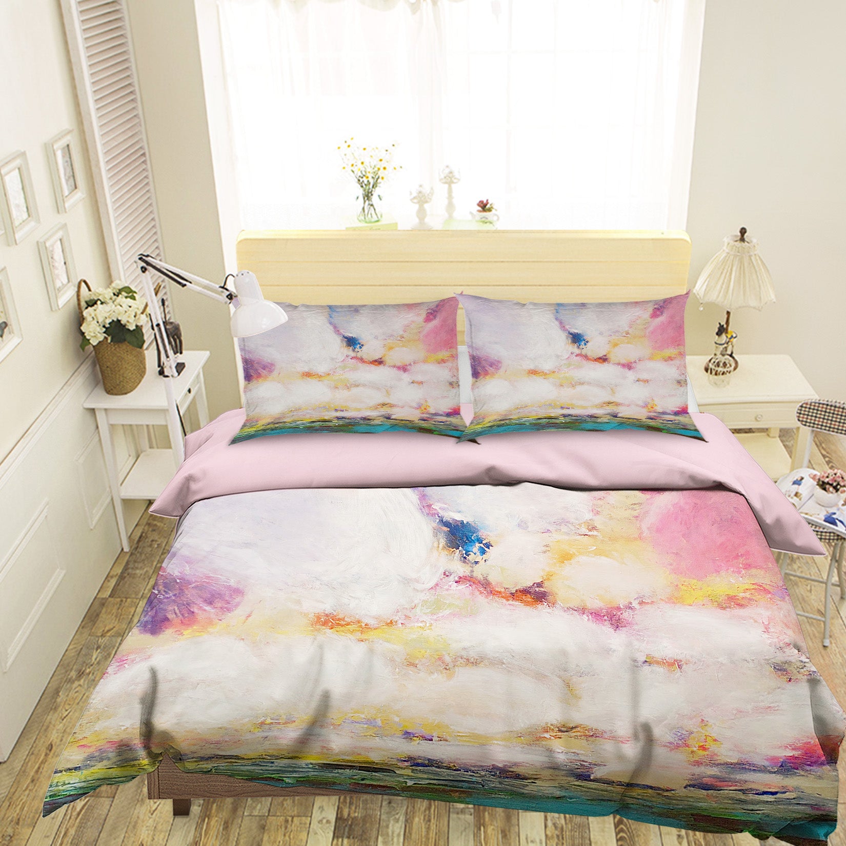 3D Long Way 2104 Allan P. Friedlander Bedding Bed Pillowcases Quilt