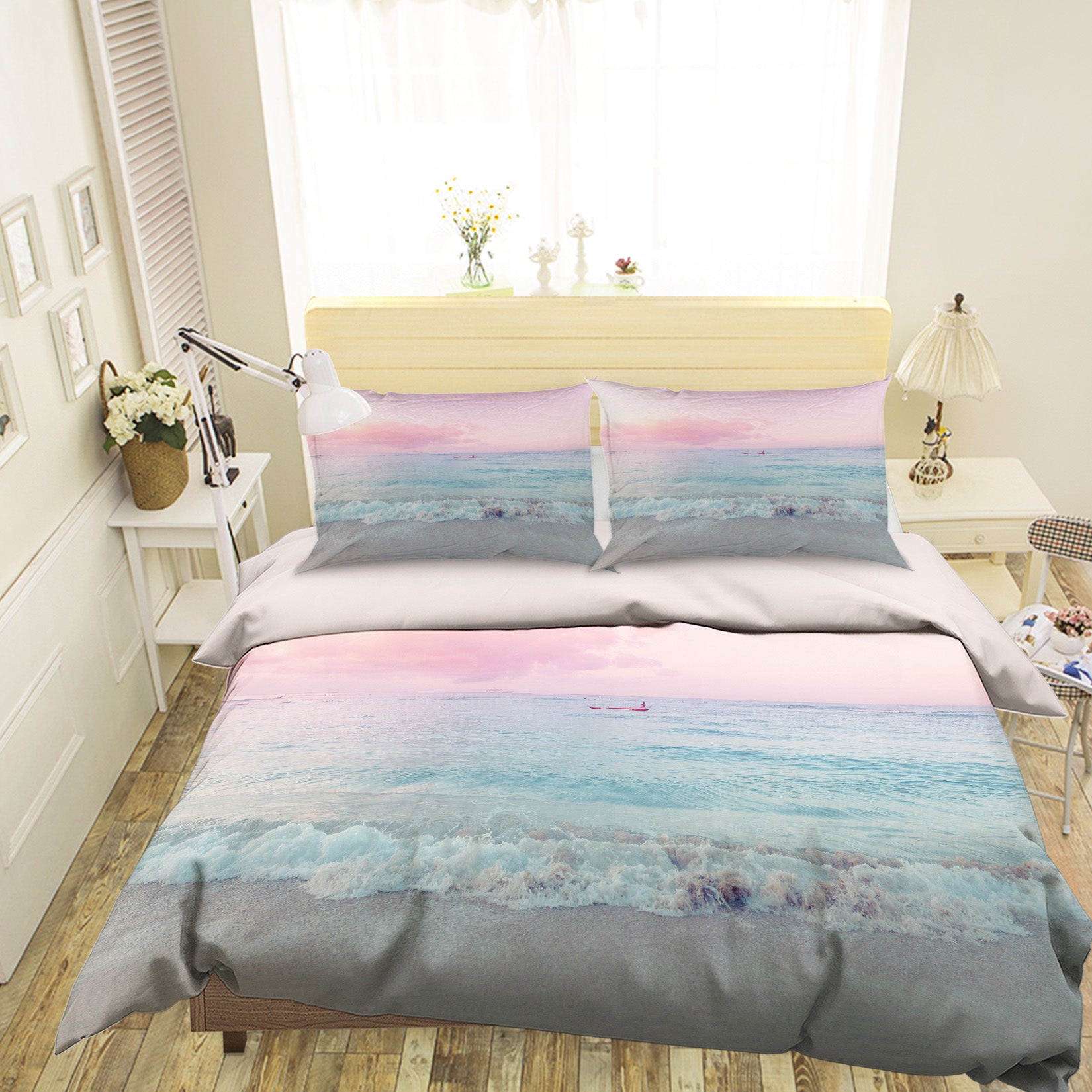 3D Sea And Sky 2006 Noirblanc777 Bedding Bed Pillowcases Quilt