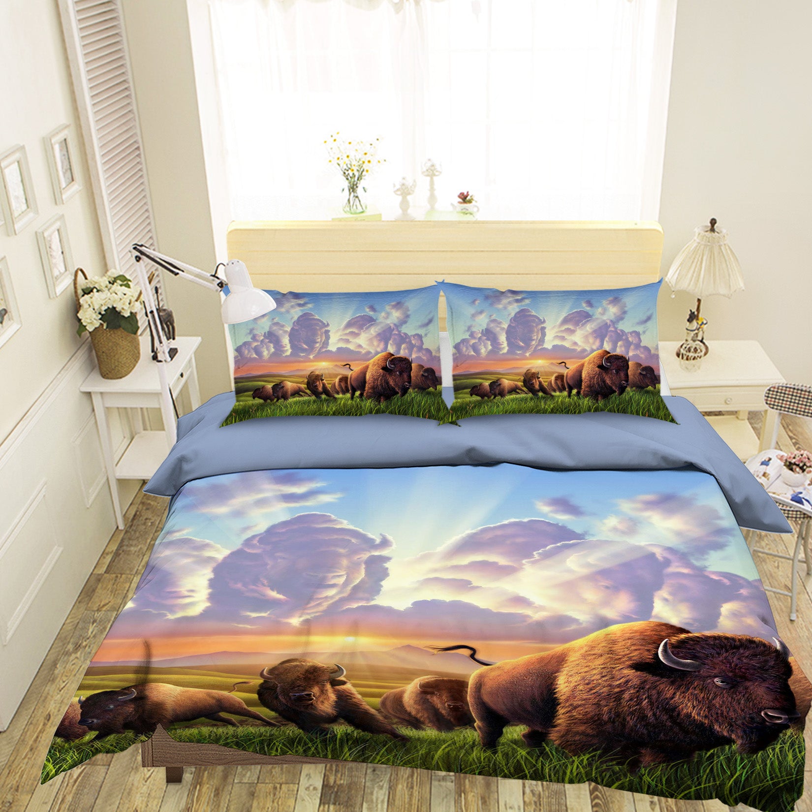 3D Stampede 2133 Jerry LoFaro bedding Bed Pillowcases Quilt