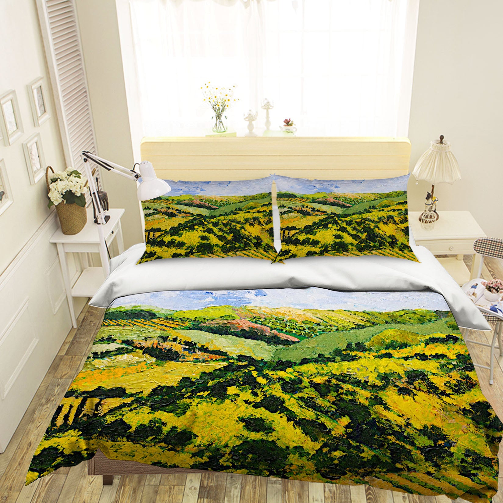 3D Deep Valley 1061 Allan P. Friedlander Bedding Bed Pillowcases Quilt