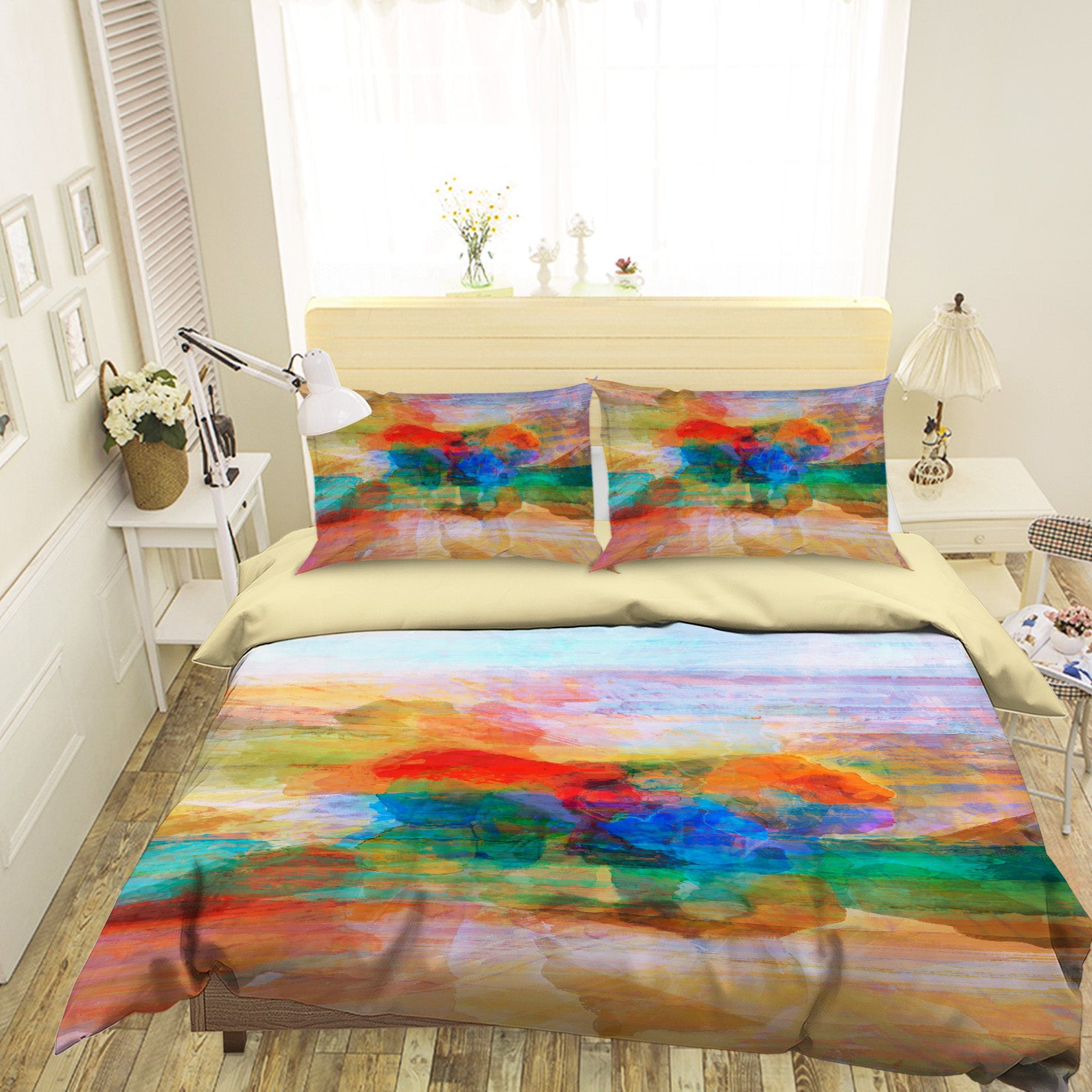 3D Red Texture 1035 Michael Tienhaara Bedding Bed Pillowcases Quilt
