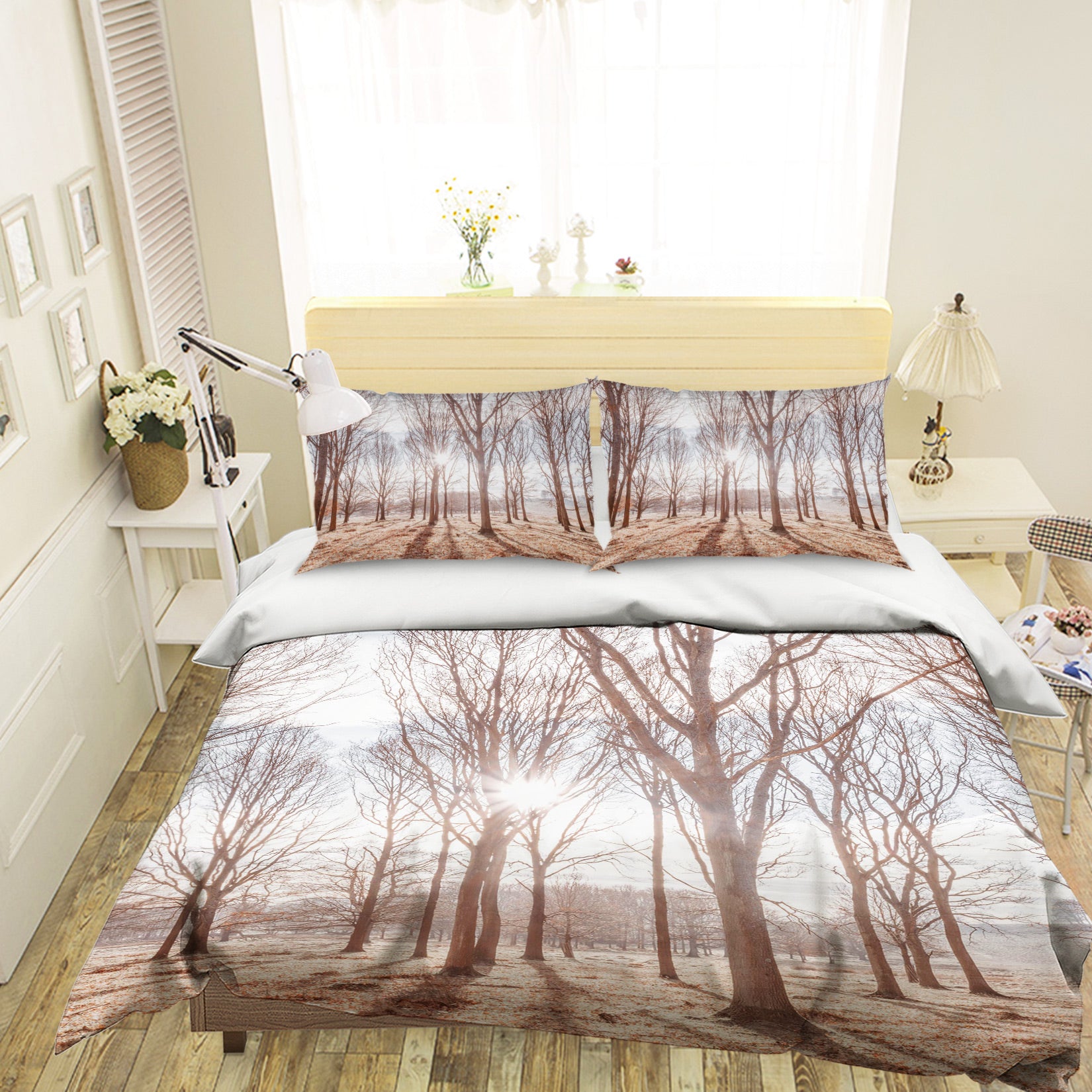 3D Shadow Tree 1091 Assaf Frank Bedding Bed Pillowcases Quilt