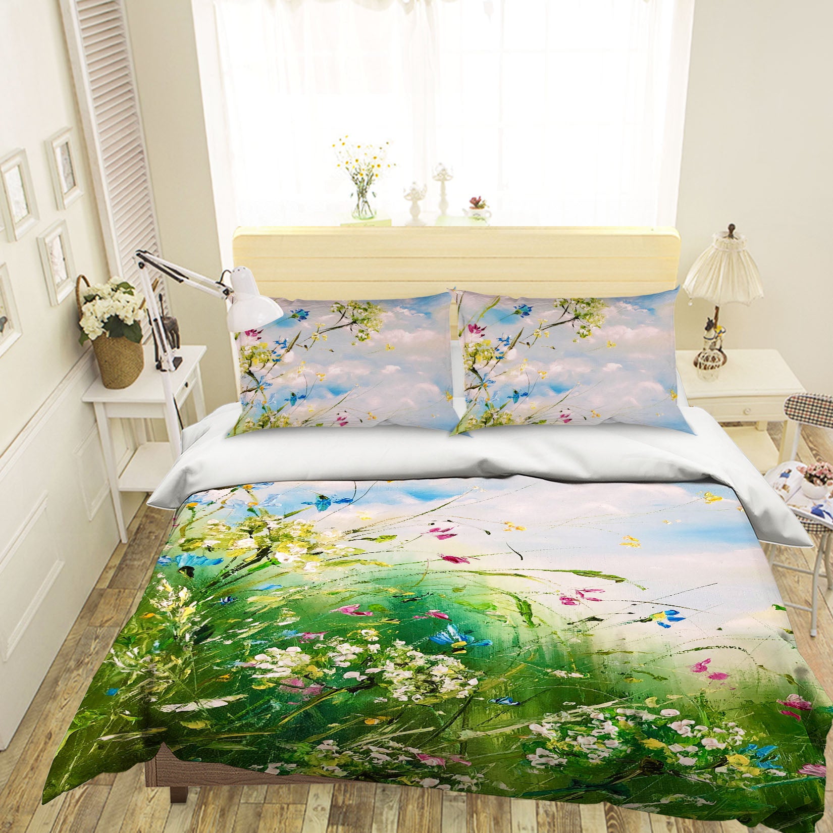 3D Cloud Garden 557 Skromova Marina Bedding Bed Pillowcases Quilt