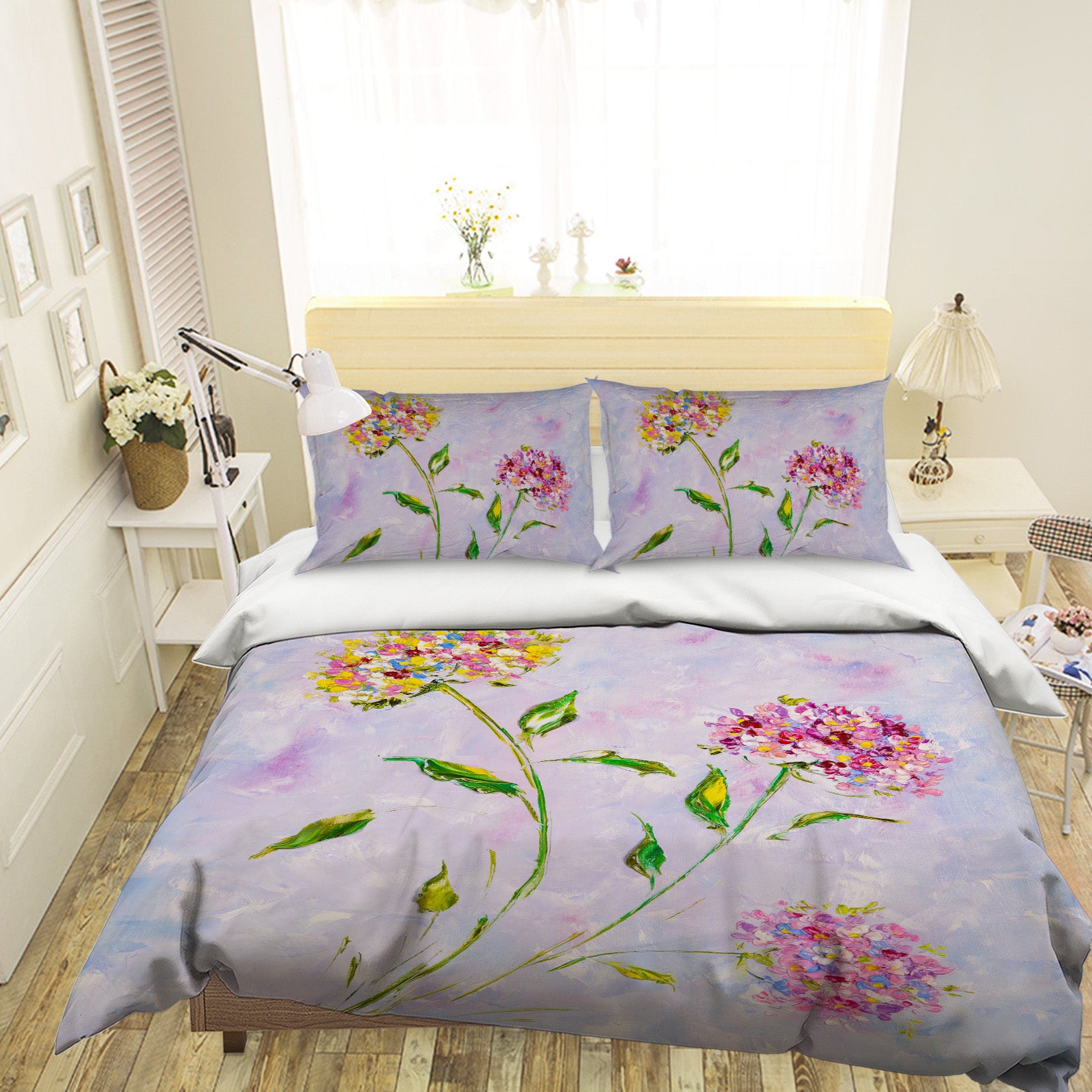 3D Colorful Flower 554 Skromova Marina Bedding Bed Pillowcases Quilt