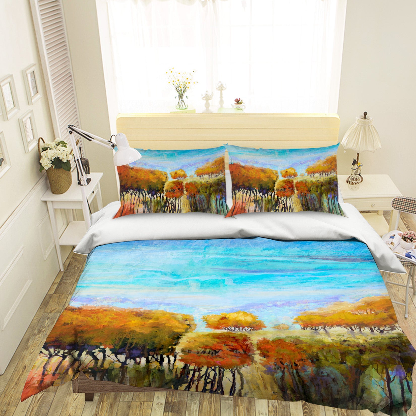 3D Yellow Woods 1018 Michael Tienhaara Bedding Bed Pillowcases Quilt