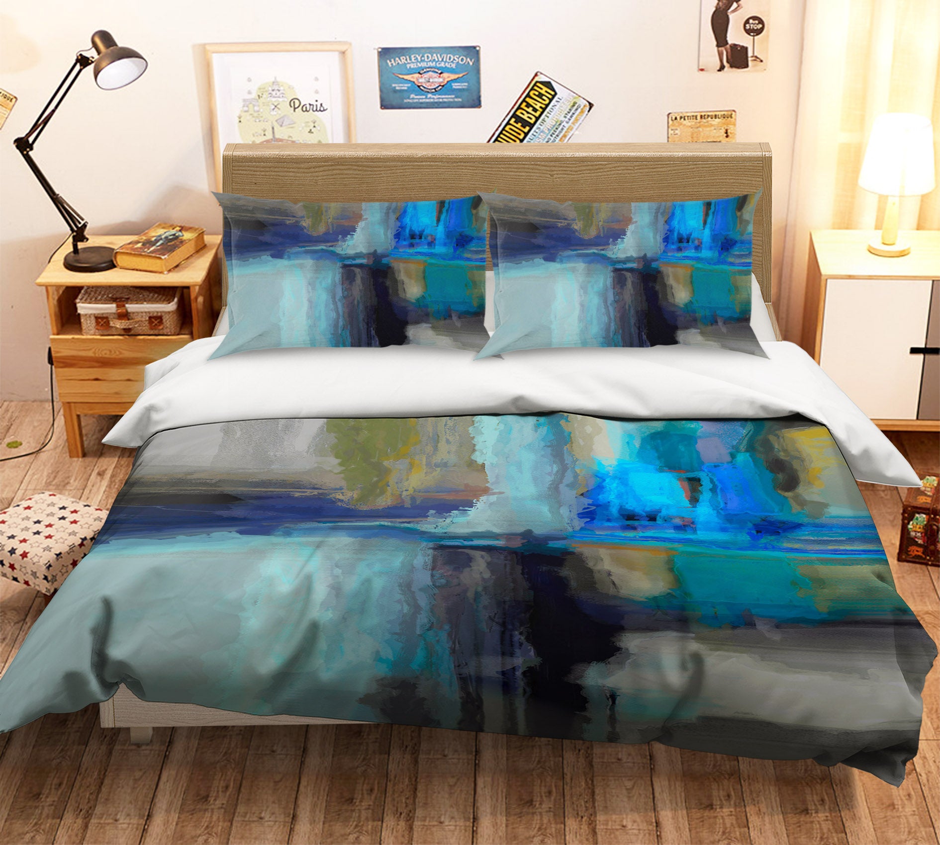 3D Ink Graffiti 2108 Michael Tienhaara Bedding Bed Pillowcases Quilt