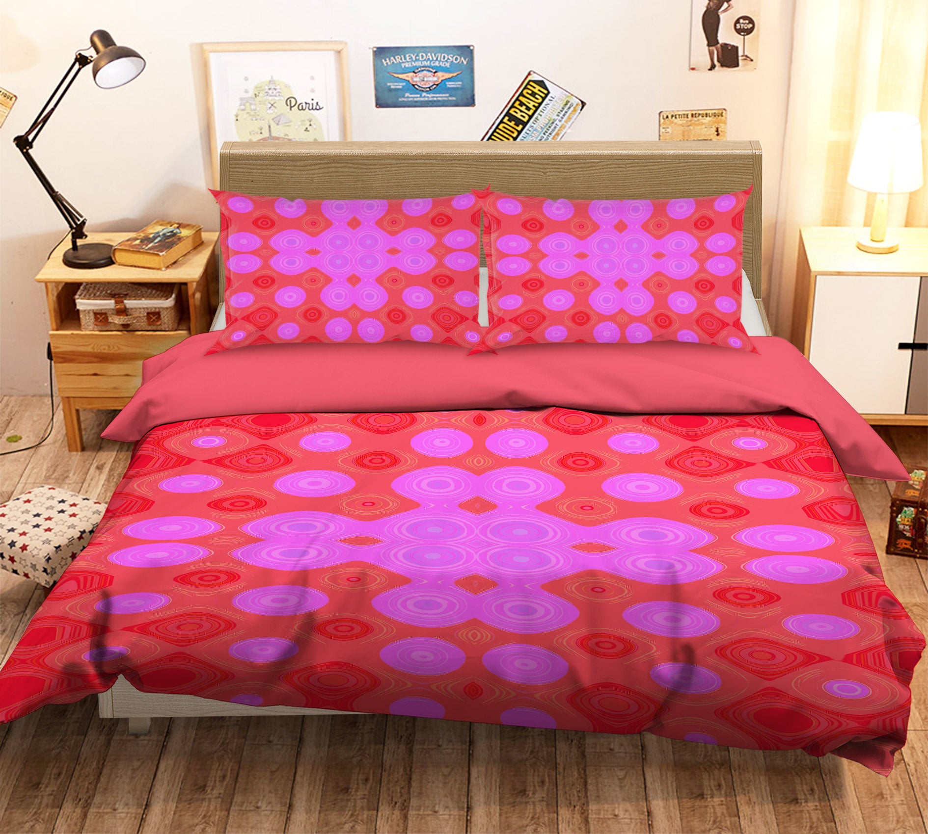 3D Colors 70174 Shandra Smith Bedding Bed Pillowcases Quilt