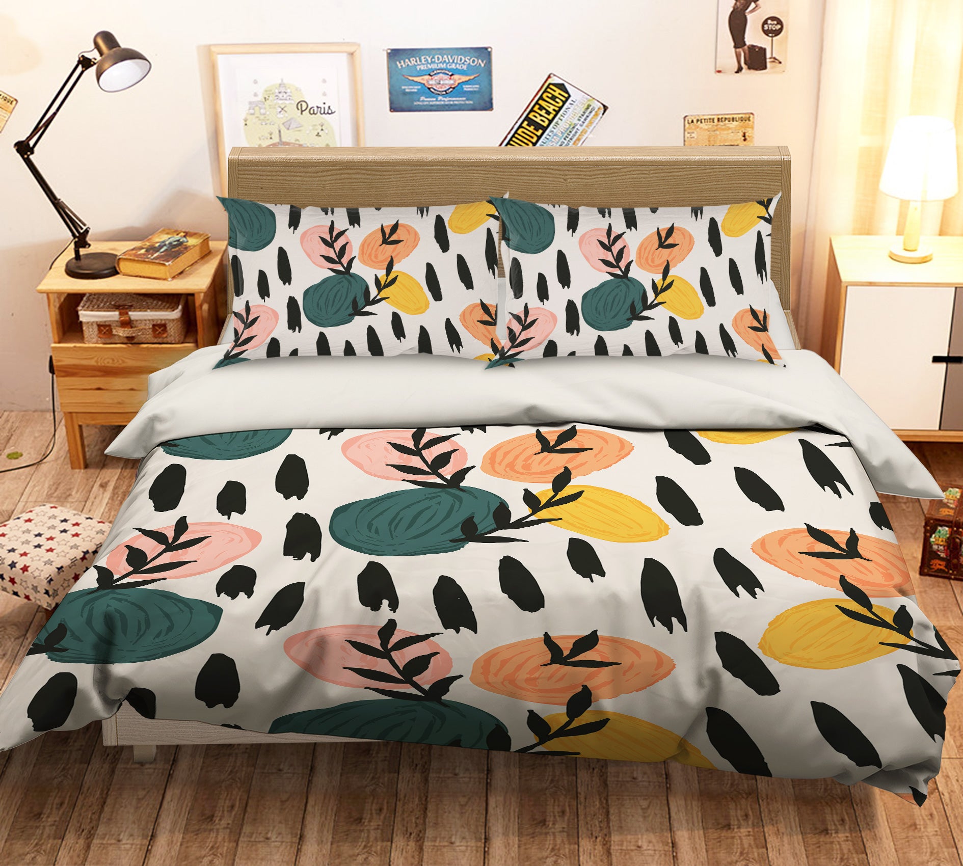 3D Color Pattern 109115 Kashmira Jayaprakash Bedding Bed Pillowcases Quilt