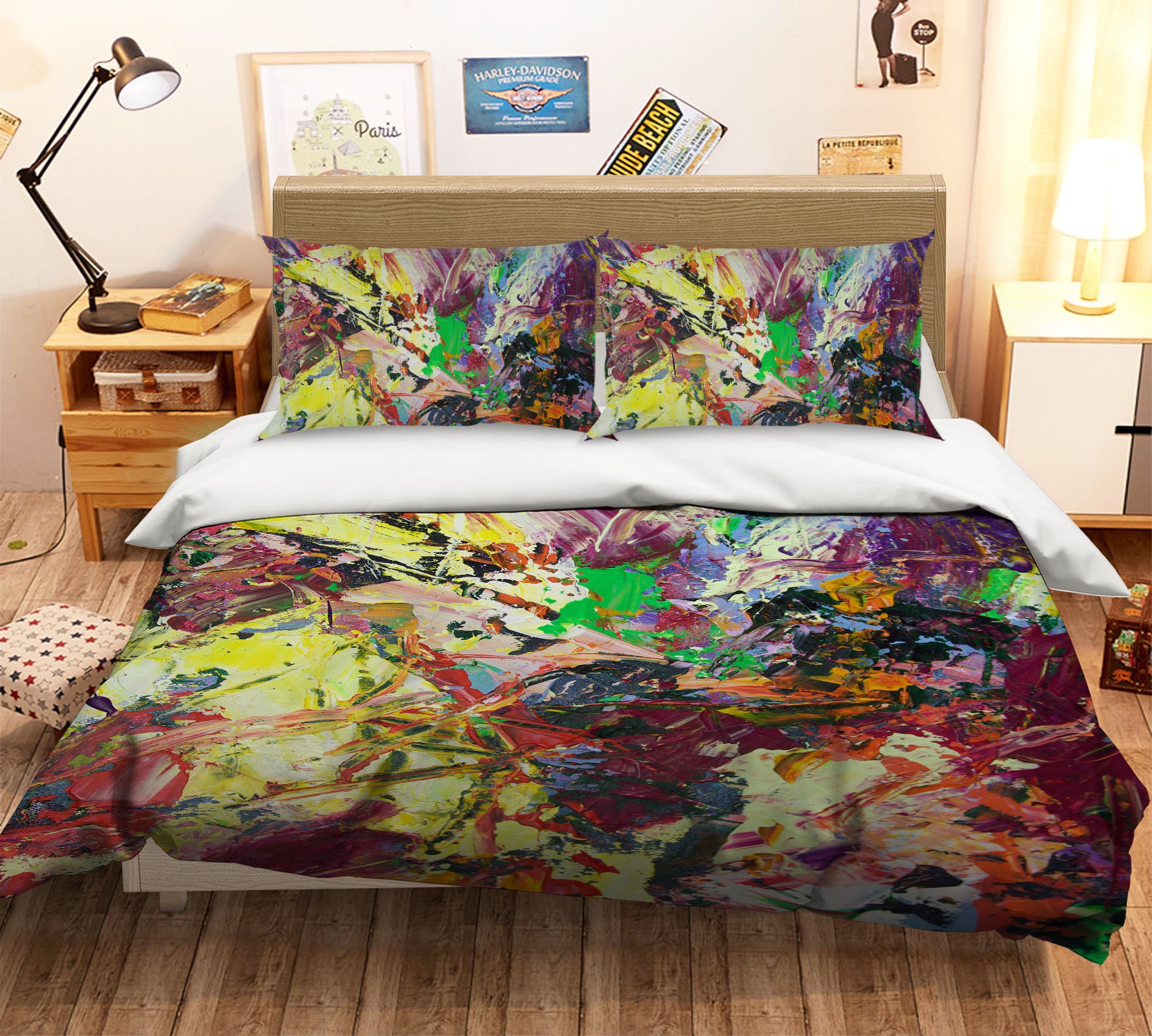 3D Withered Forest 121 Allan P. Friedlander Bedding Bed Pillowcases Quilt