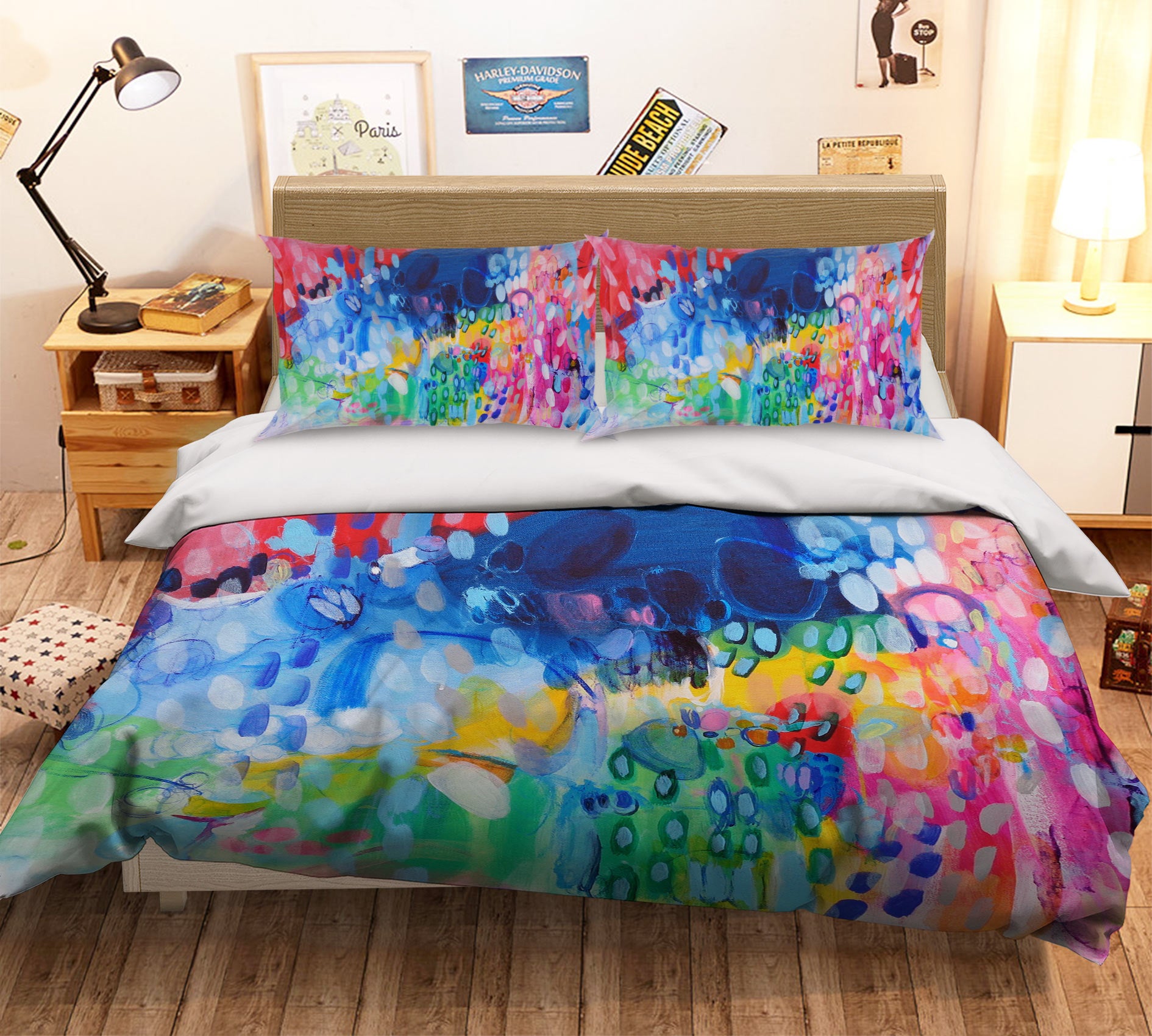 3D Color Painting 1238 Misako Chida Bedding Bed Pillowcases Quilt Cover Duvet Cover