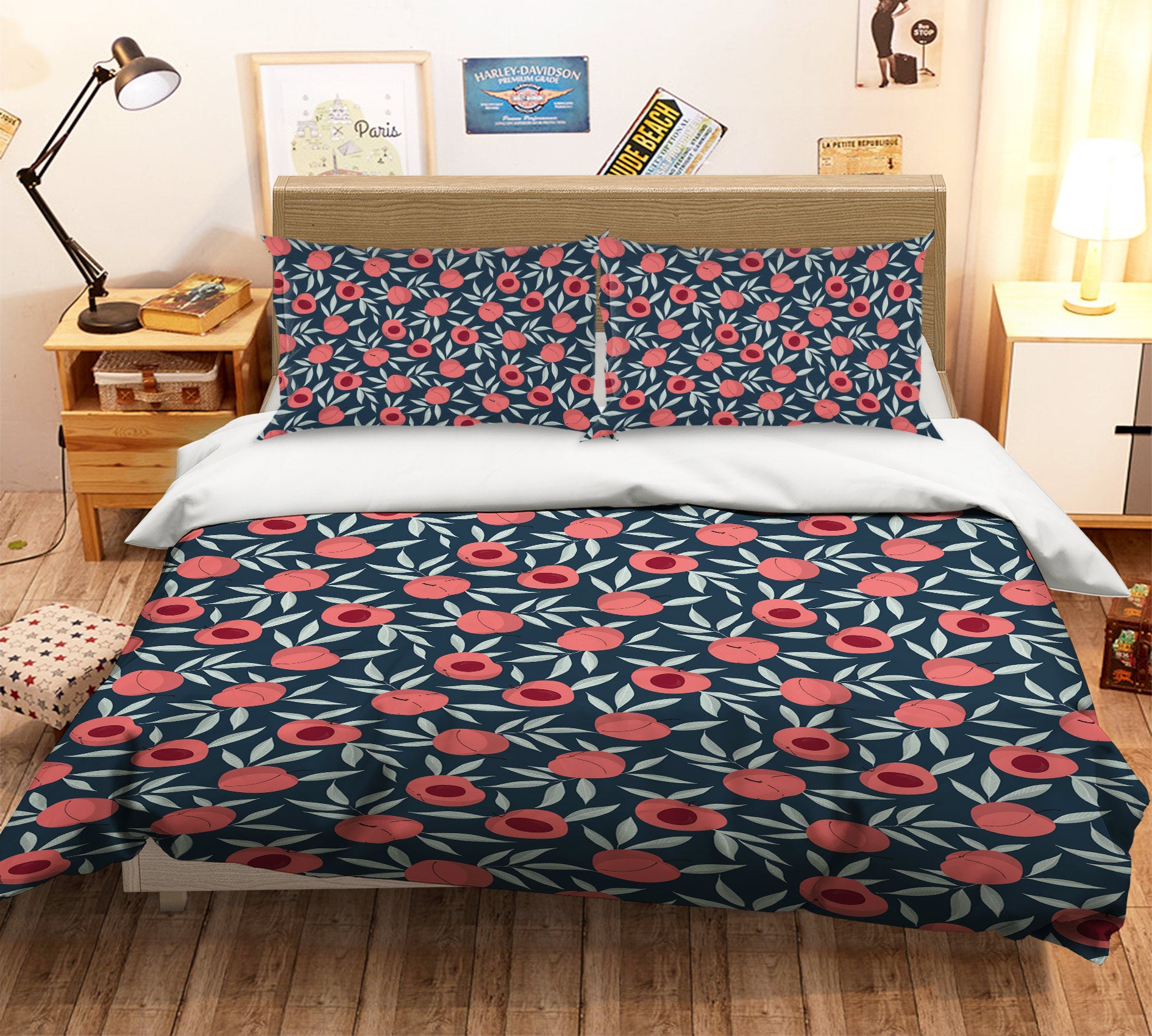 3D Red Flowers 109143 Kashmira Jayaprakash Bedding Bed Pillowcases Quilt