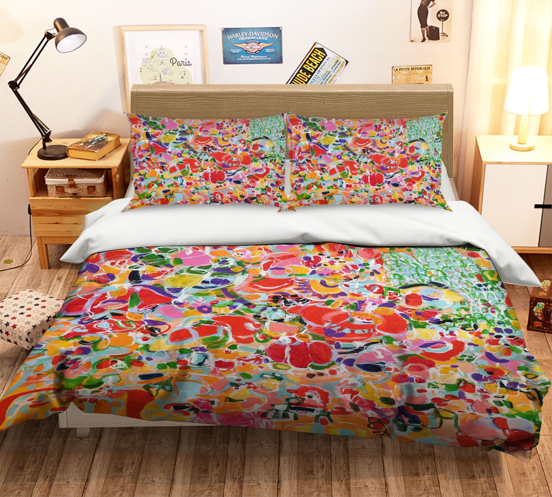3D Red Strawberry 1151 Misako Chida Bedding Bed Pillowcases Quilt Cover Duvet Cover