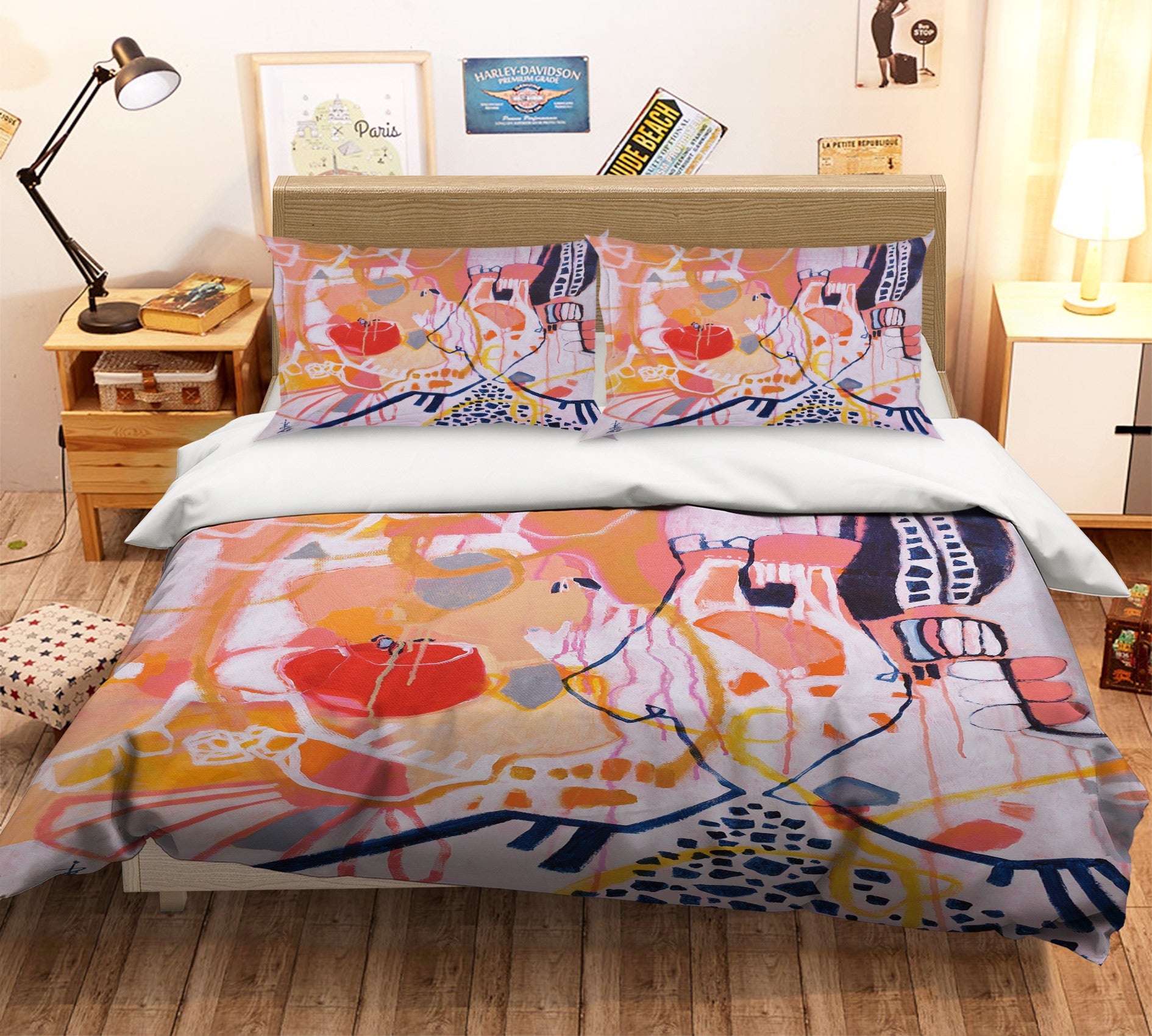 3D Cute Painting 1152 Misako Chida Bedding Bed Pillowcases Quilt Cover Duvet Cover