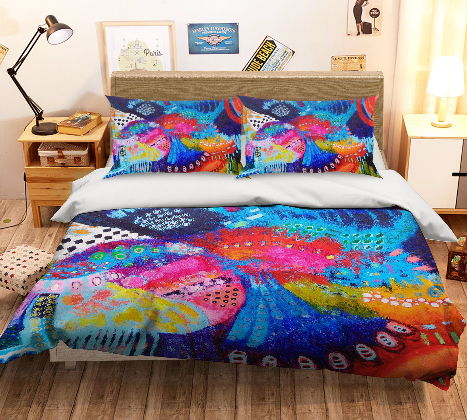 3D Painted Painting 1166 Misako Chida Bedding Bed Pillowcases Quilt Cover Duvet Cover