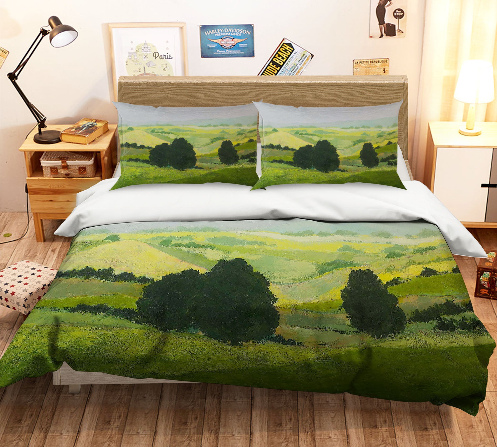 3D Tree Mound 1035 Allan P. Friedlander Bedding Bed Pillowcases Quilt