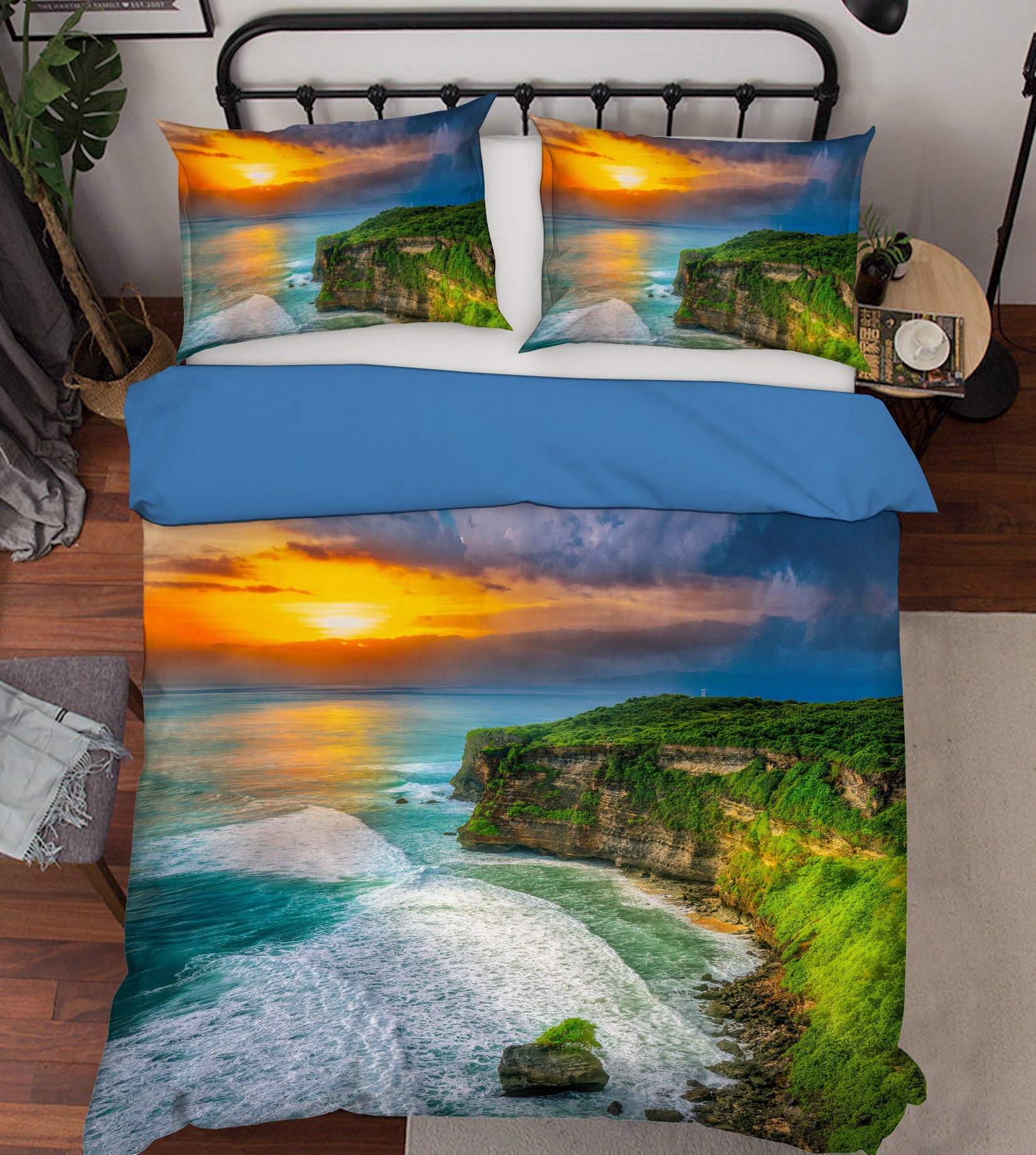 3D Uluwatu Bali 164 Marco Carmassi Bedding Bed Pillowcases Quilt