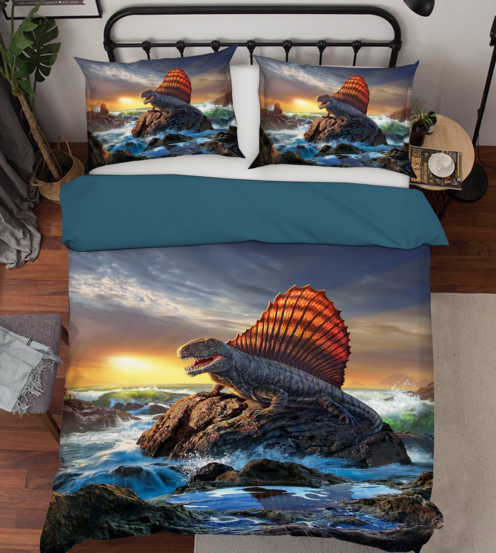 3D Dimetrodon 2116 Jerry LoFaro bedding Bed Pillowcases Quilt