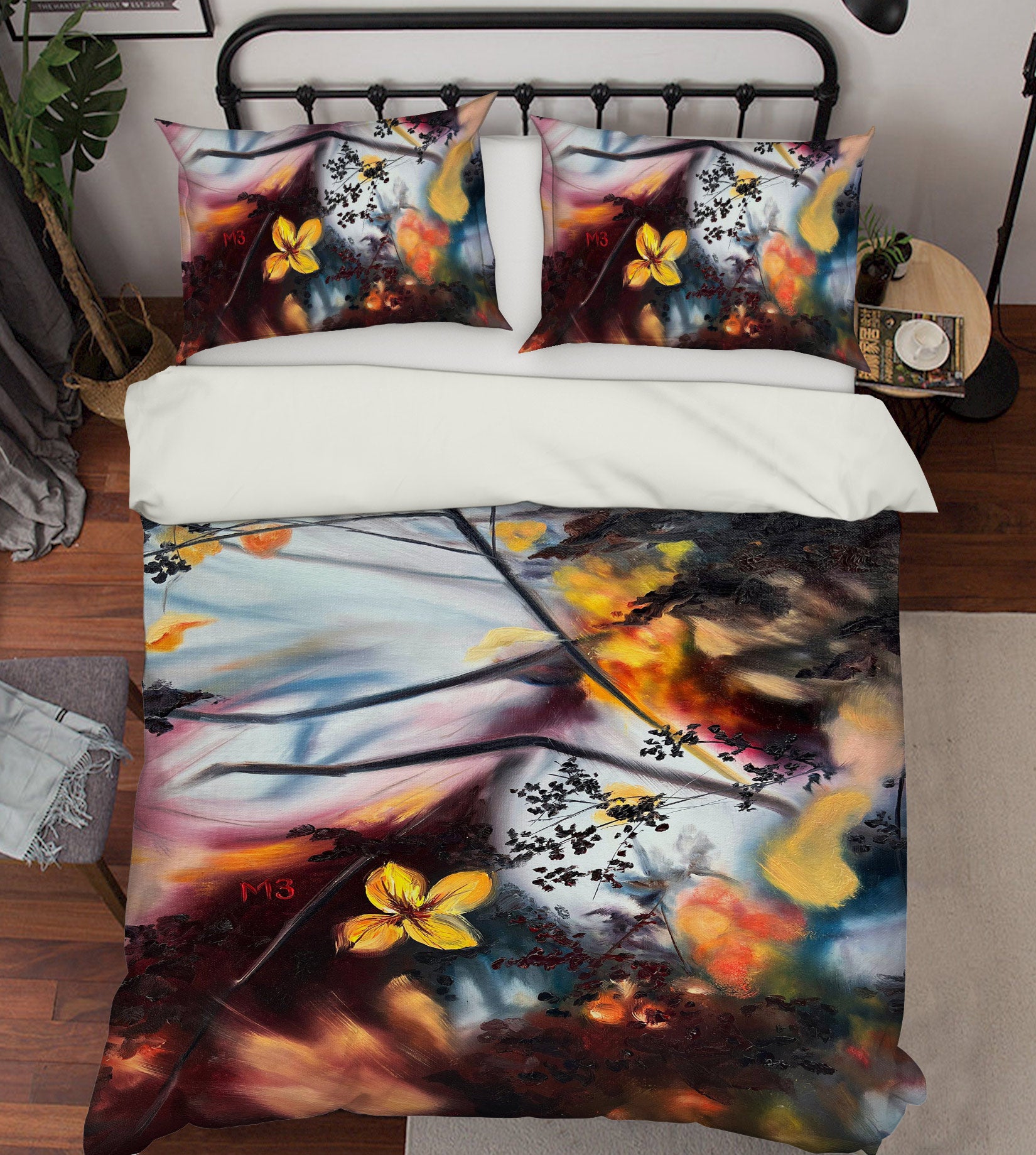 3D Flower Branch 9784 Marina Zotova Bedding Bed Pillowcases Quilt