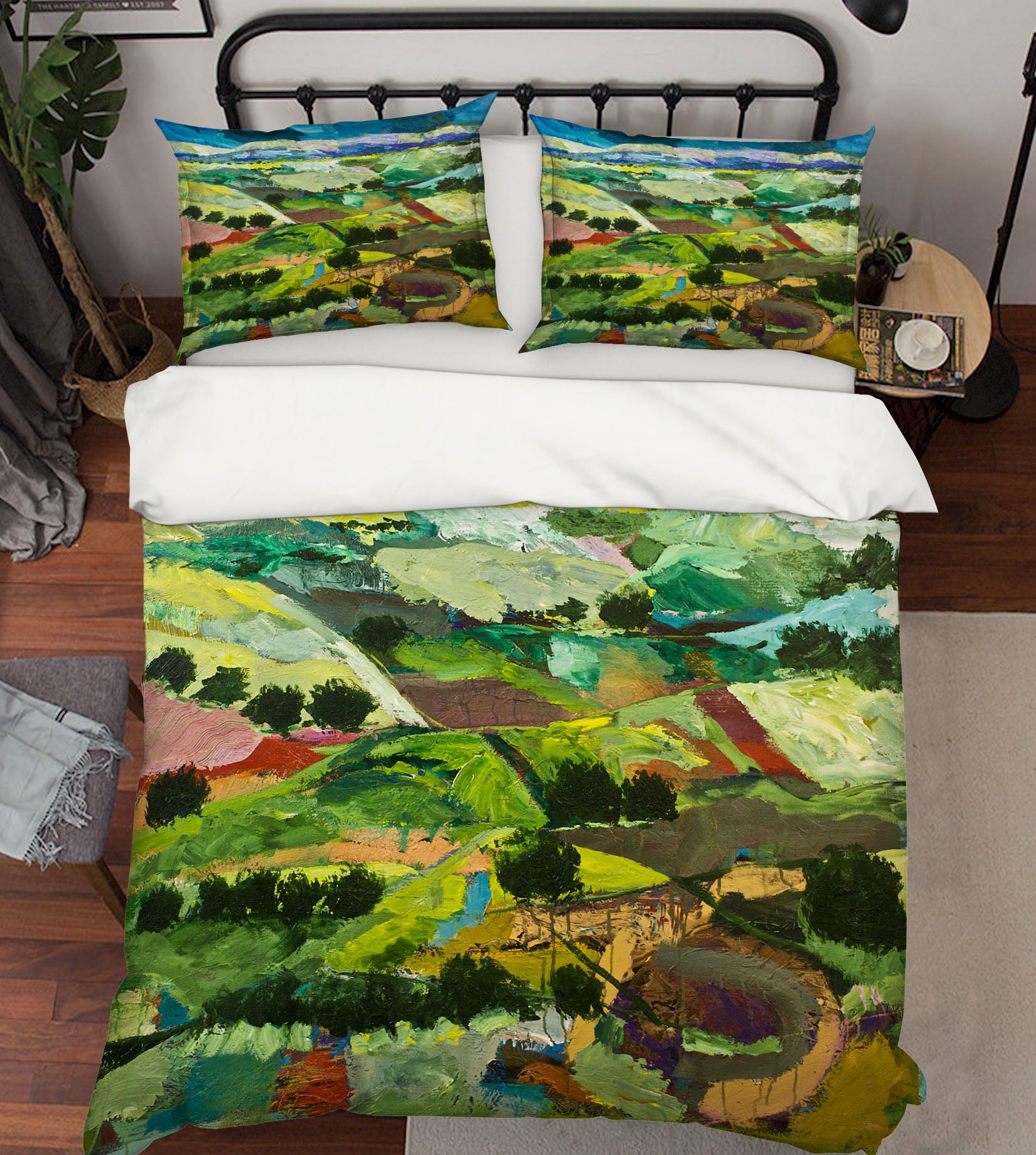 3D Planting Fields 1059 Allan P. Friedlander Bedding Bed Pillowcases Quilt