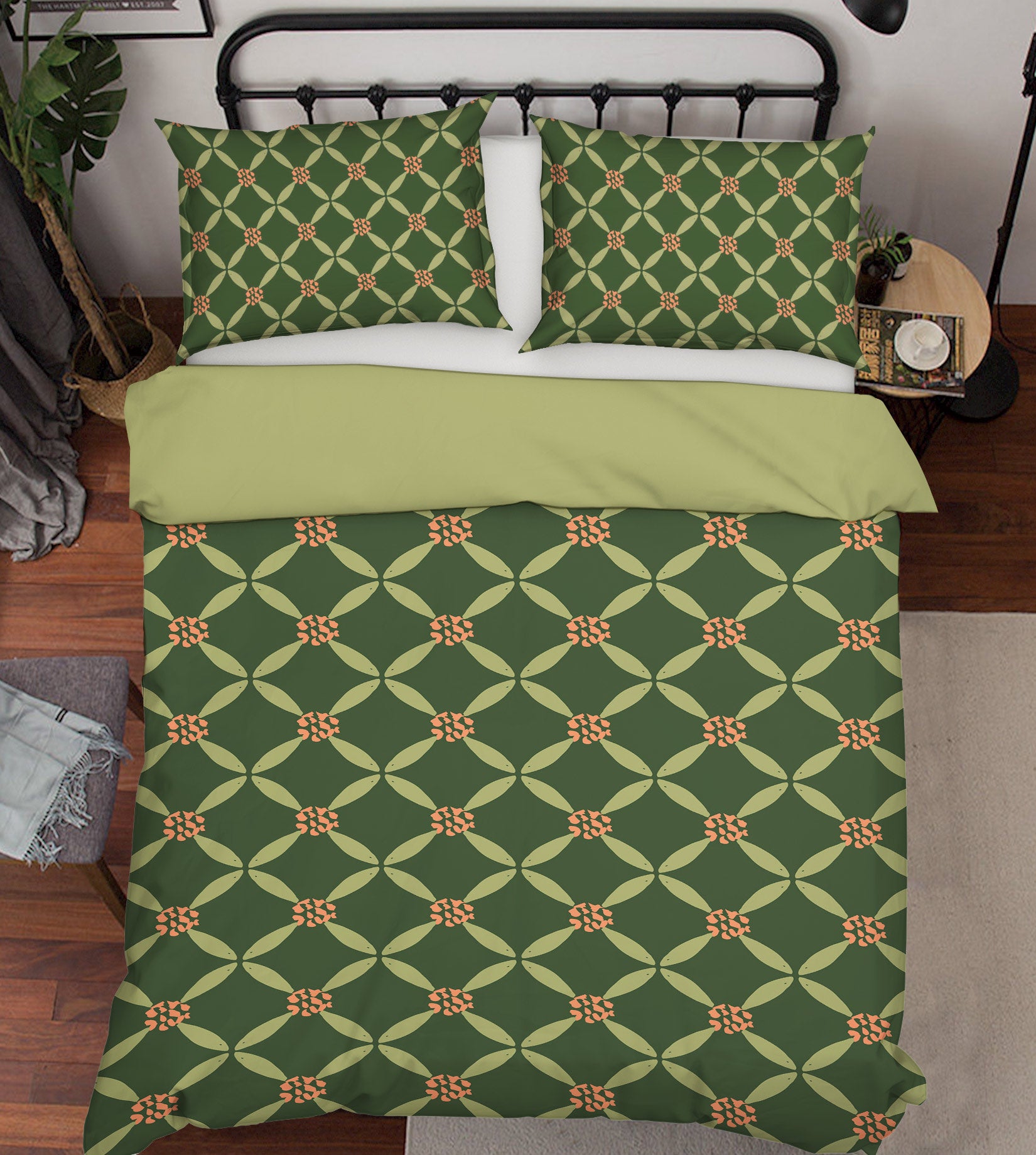 3D Green Texture 10975 Kashmira Jayaprakash Bedding Bed Pillowcases Quilt