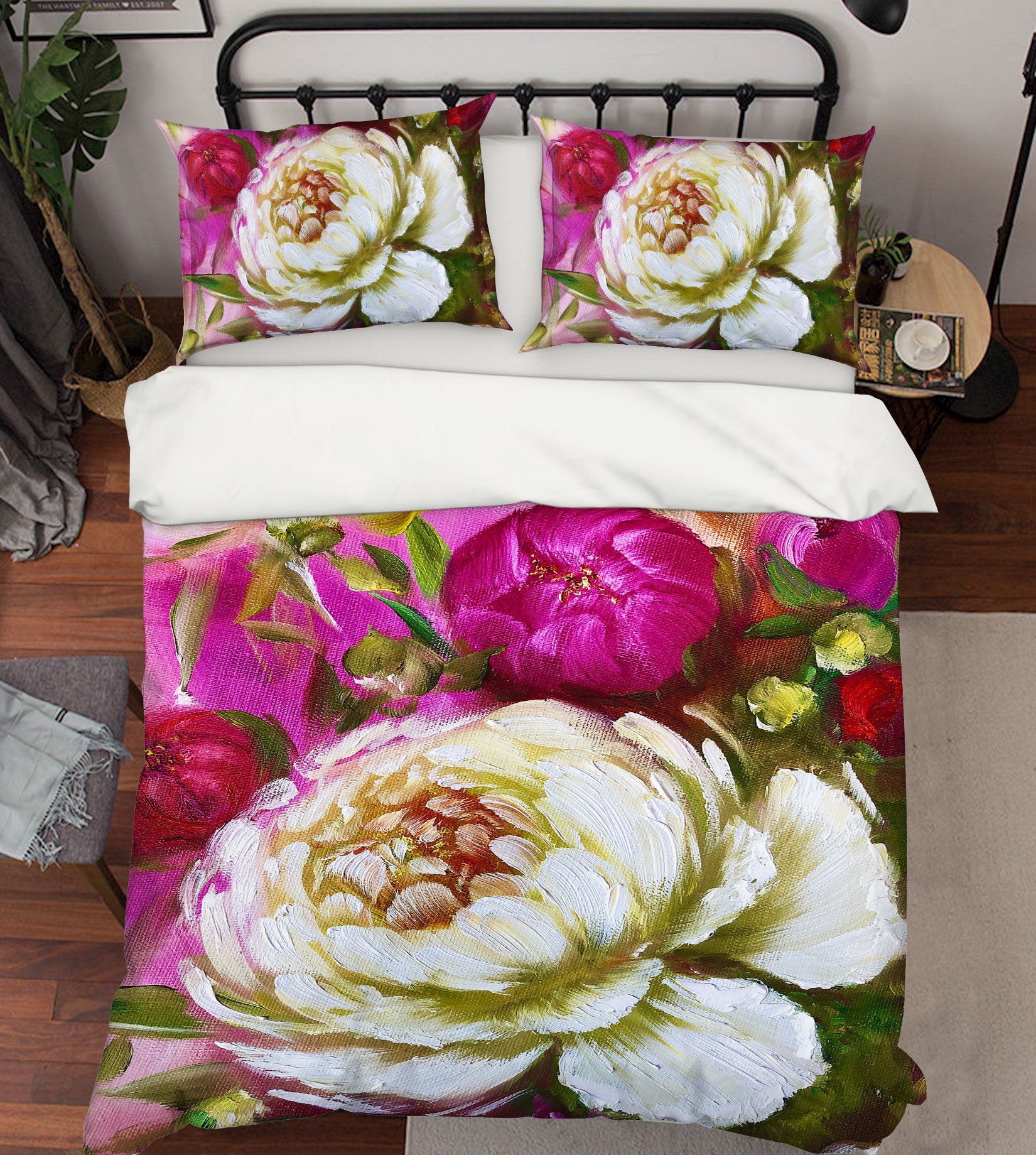 3D Hand Painted Flowers 624 Skromova Marina Bedding Bed Pillowcases Quilt