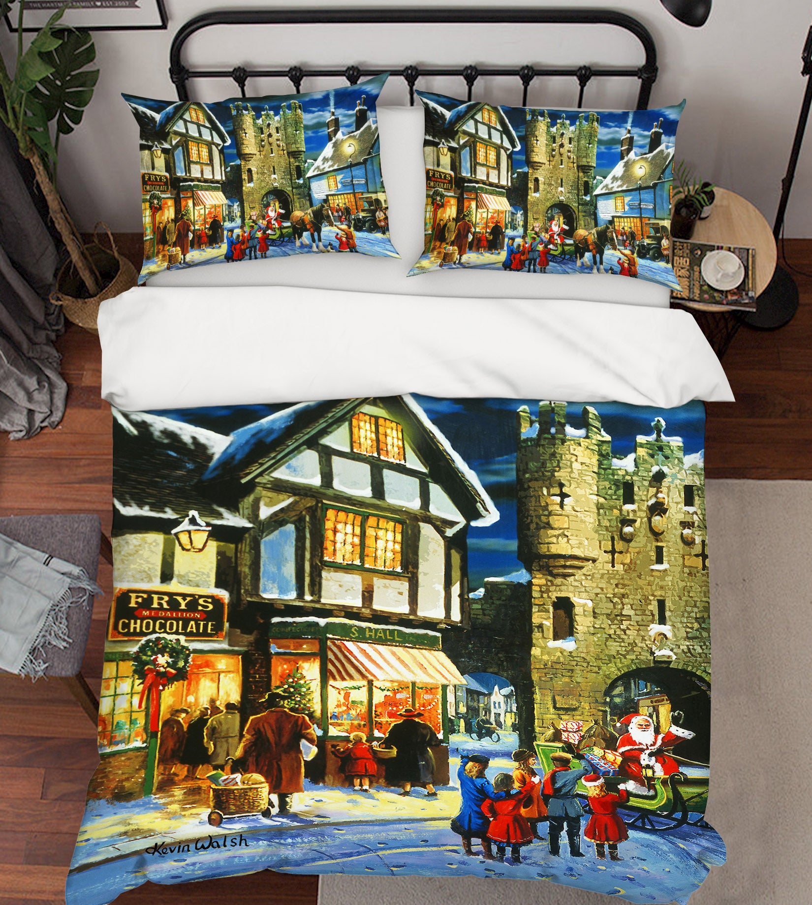 3D Christmas 12512 Kevin Walsh Bedding Bed Pillowcases Quilt