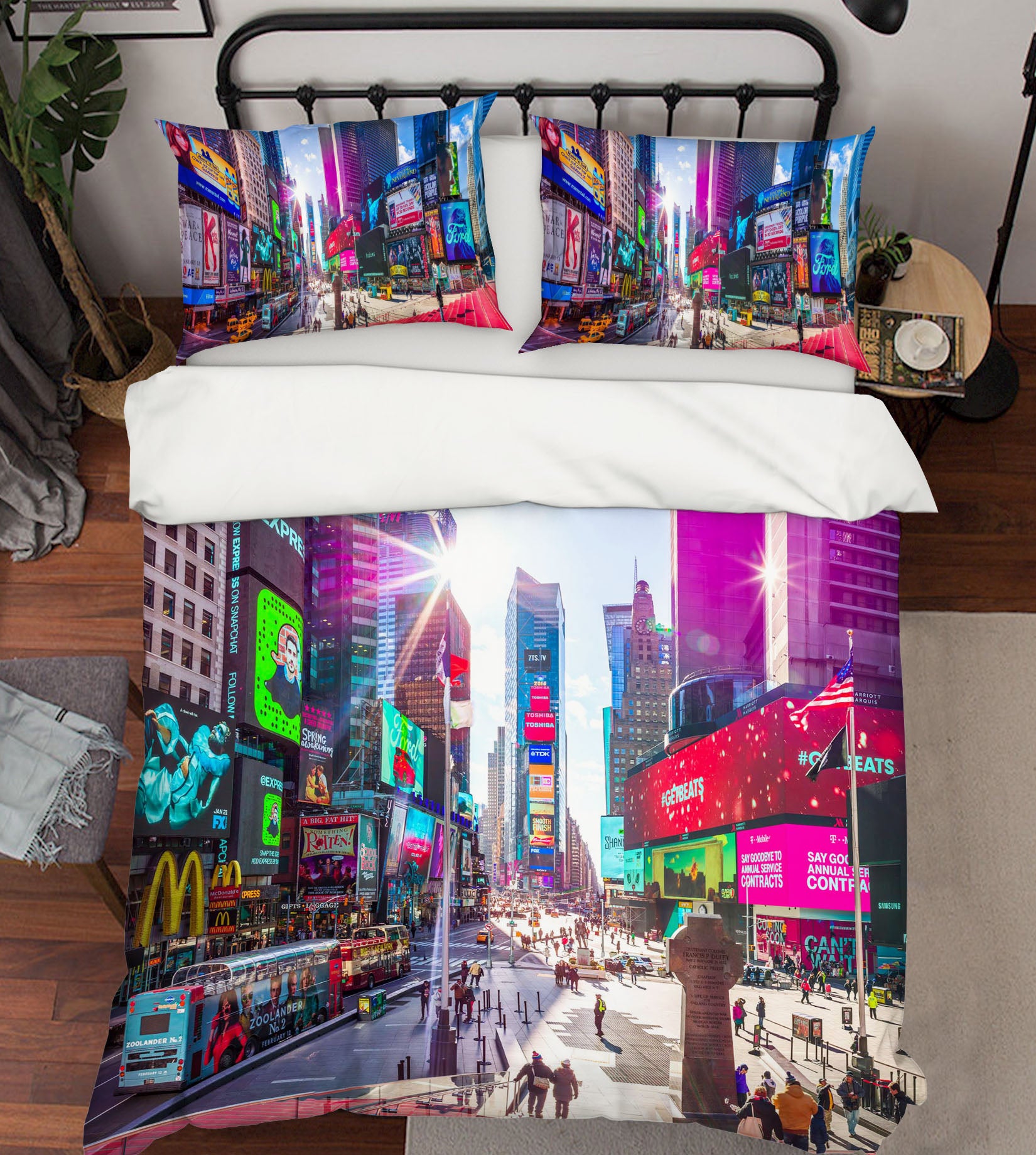 3D Colored Street 2012 Assaf Frank Bedding Bed Pillowcases Quilt