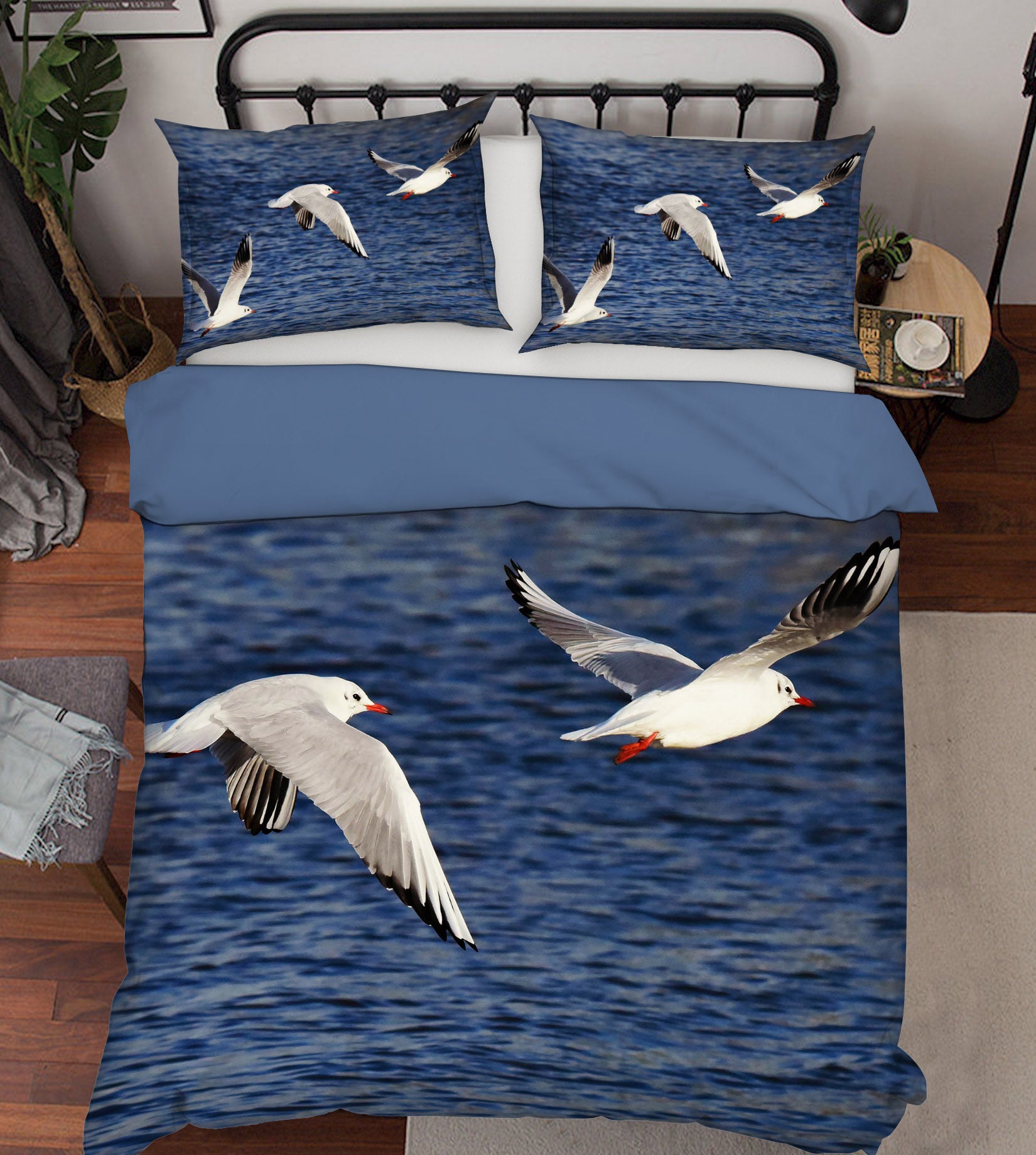 3D Seabird 1939 Bed Pillowcases Quilt