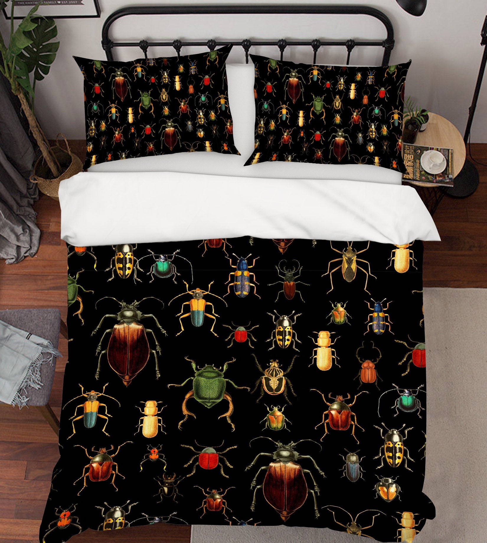 3D Insect Specimen 121 Uta Naumann Bedding Bed Pillowcases Quilt