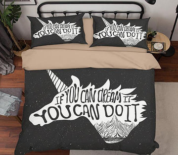 3D Unicorn Head 153 Bed Pillowcases Quilt Wallpaper AJ Wallpaper 