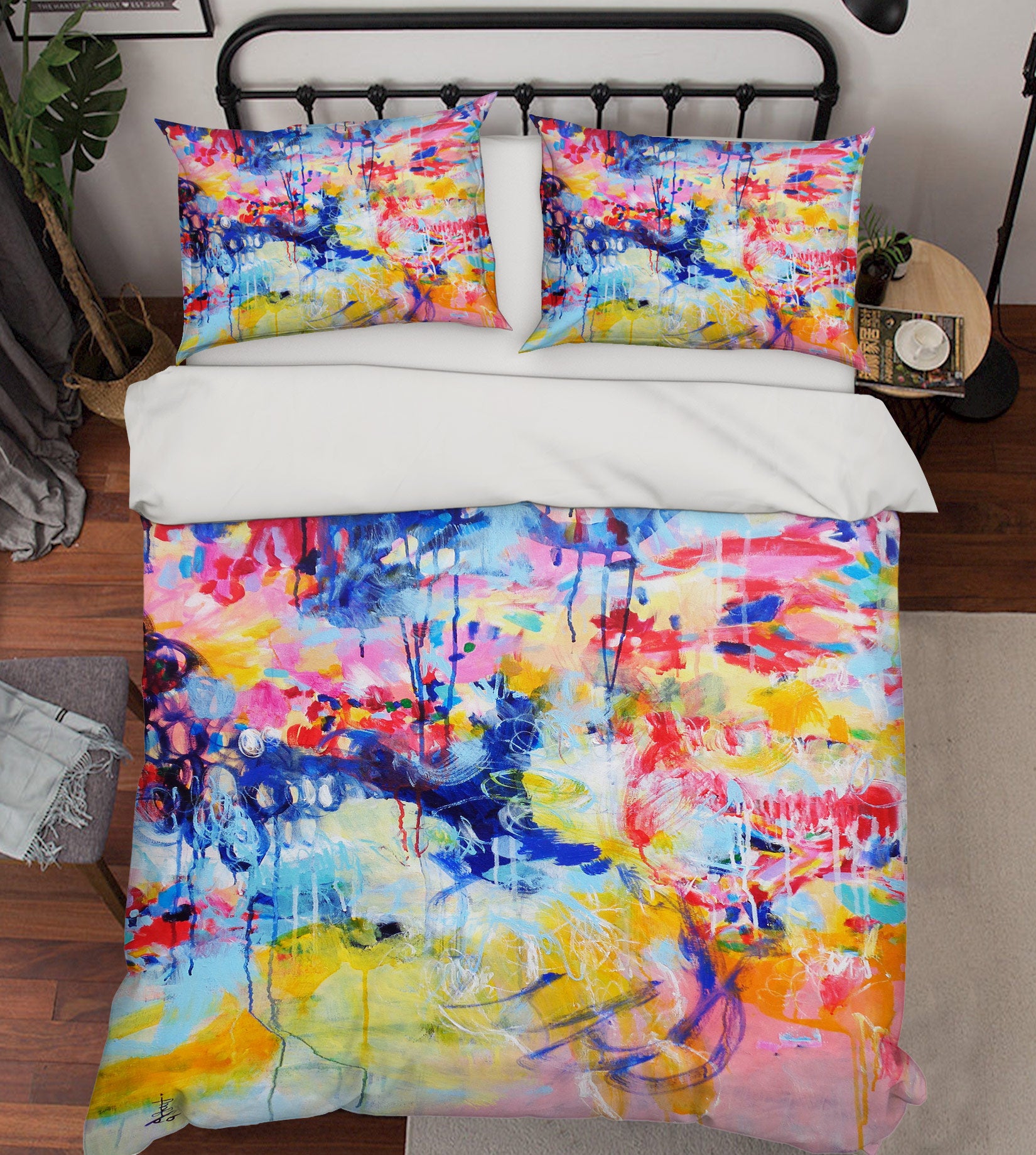 3D Mixing Pigments 1156 Misako Chida Bedding Bed Pillowcases Quilt Cover Duvet Cover