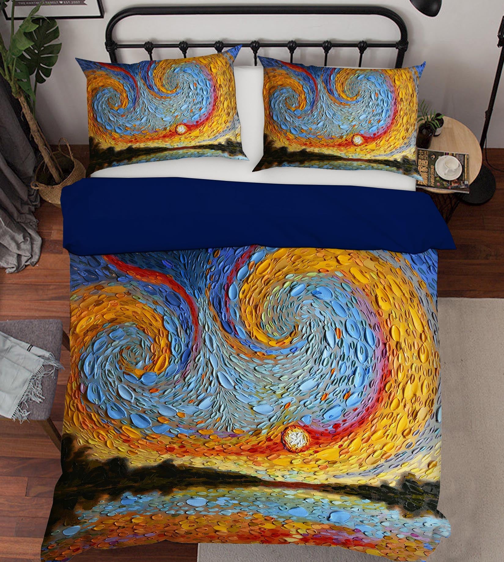 3D Peach Heart Shell 2116 Dena Tollefson bedding Bed Pillowcases Quilt