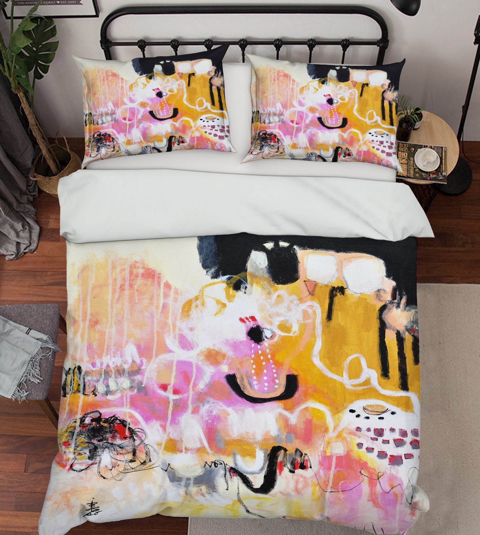 3D Cute Watercolor 1239 Misako Chida Bedding Bed Pillowcases Quilt Cover Duvet Cover