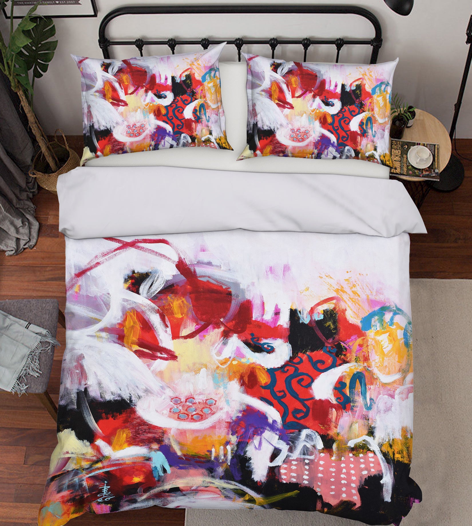3D Paint Graffiti 1138 Misako Chida Bedding Bed Pillowcases Quilt Cover Duvet Cover