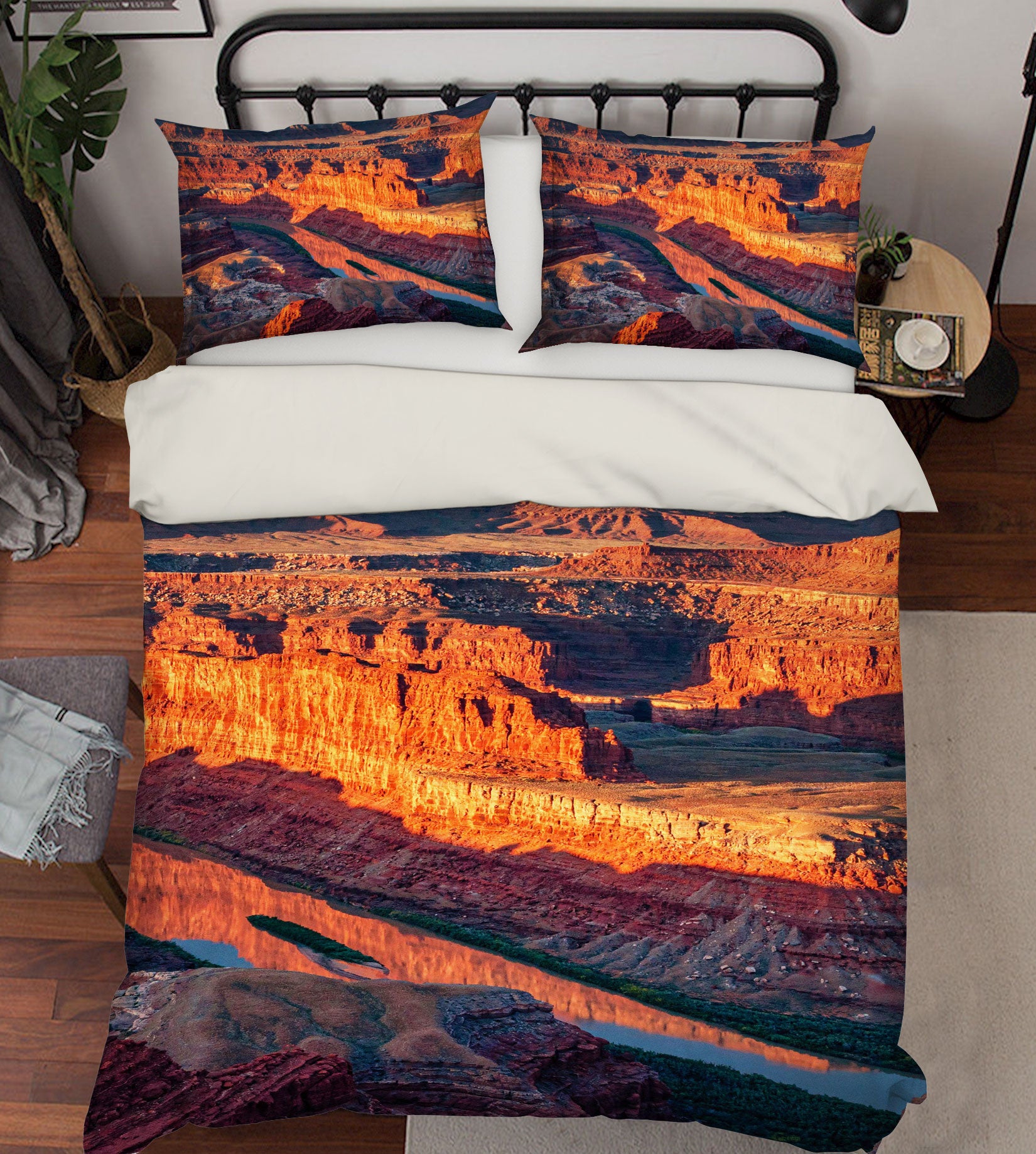 3D Red Mountains Rock 8520 Beth Sheridan Bedding Bed Pillowcases Quilt