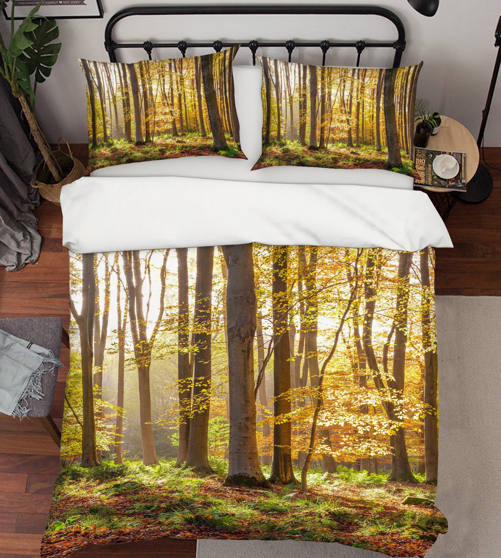 3D Forest Meadow 6977 Assaf Frank Bedding Bed Pillowcases Quilt Cover Duvet Cover