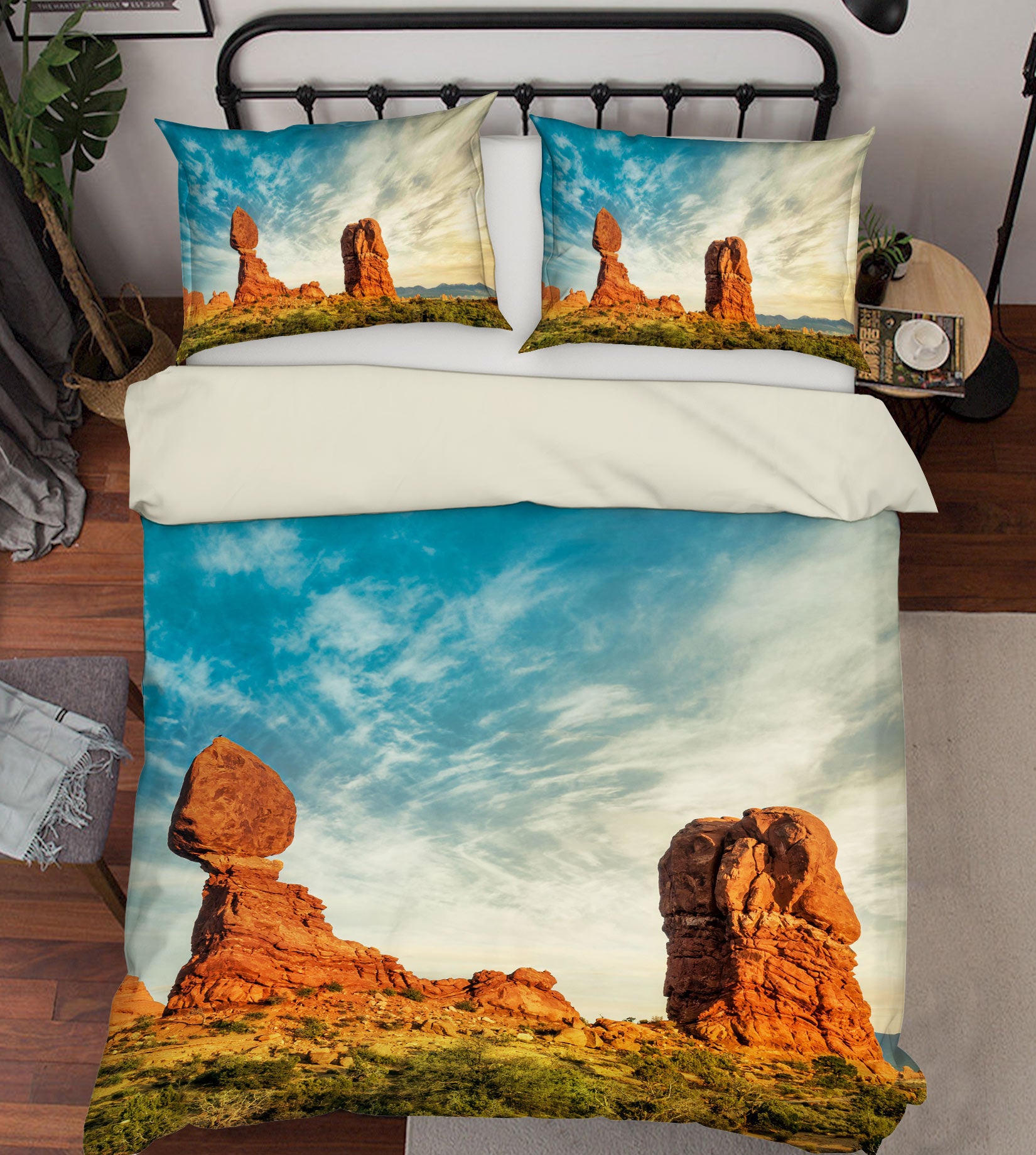 3D Rock 8509 Beth Sheridan Bedding Bed Pillowcases Quilt