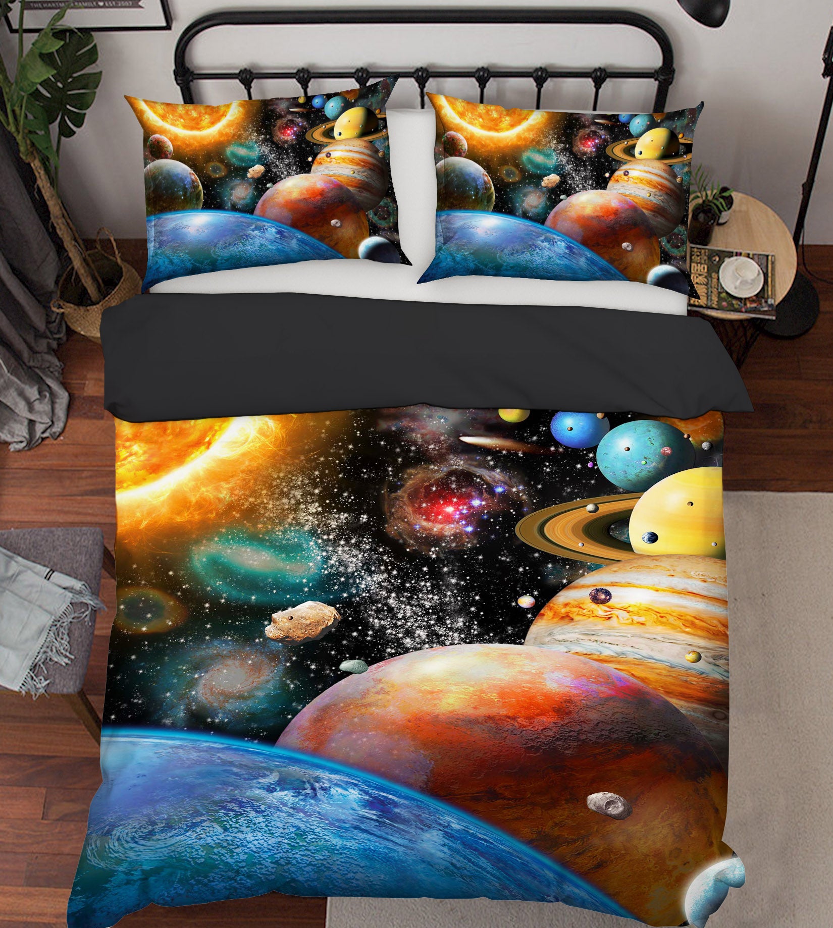 3D Color Planet 2106 Adrian Chesterman Bedding Bed Pillowcases Quilt